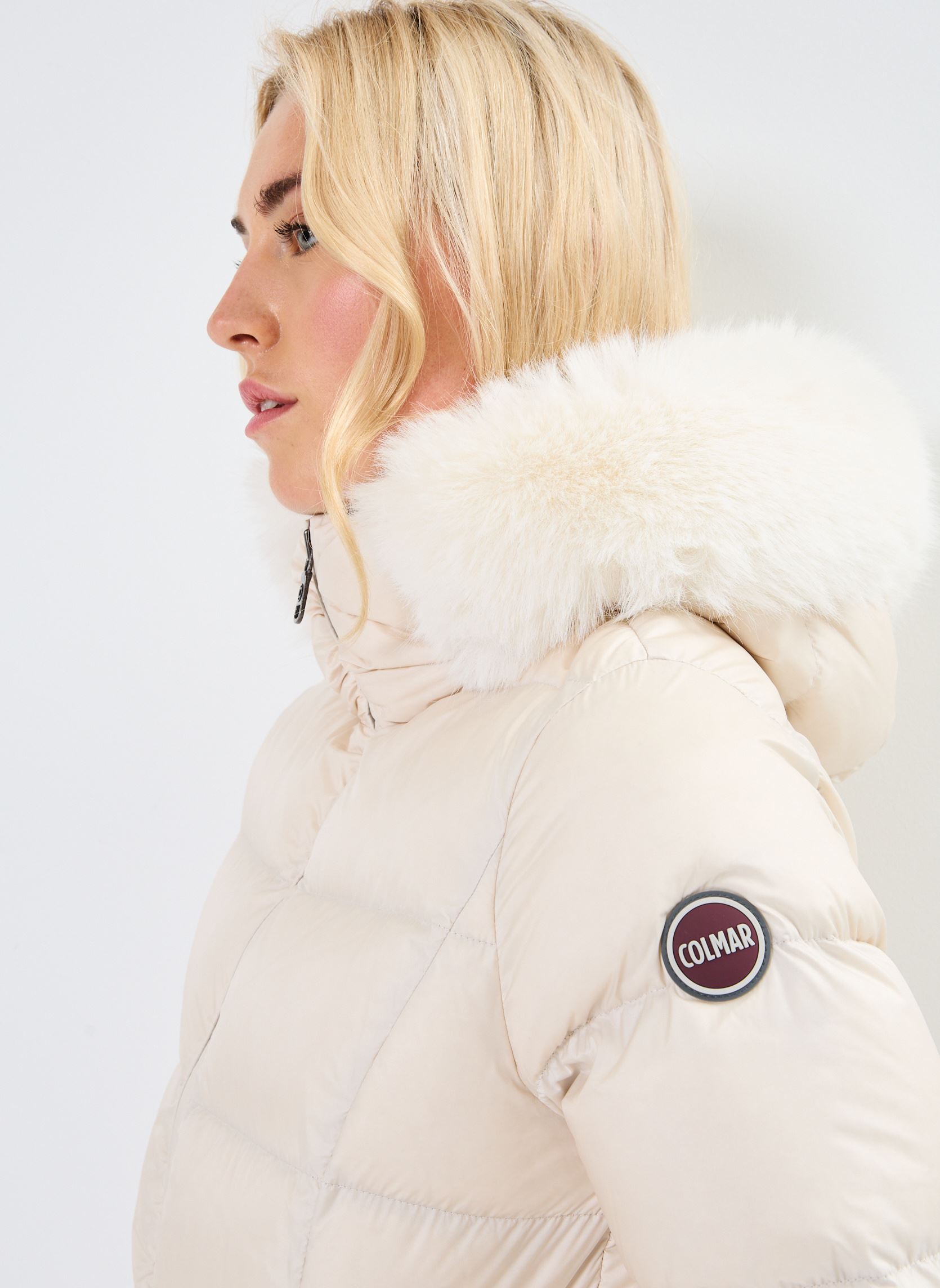 Daunenjacken 2YO Ladies Down Jacket + ecofur damen weiß Colmar Daunenjacken 2YO Ladies Down Jacket + ecofur damen weiß Incense