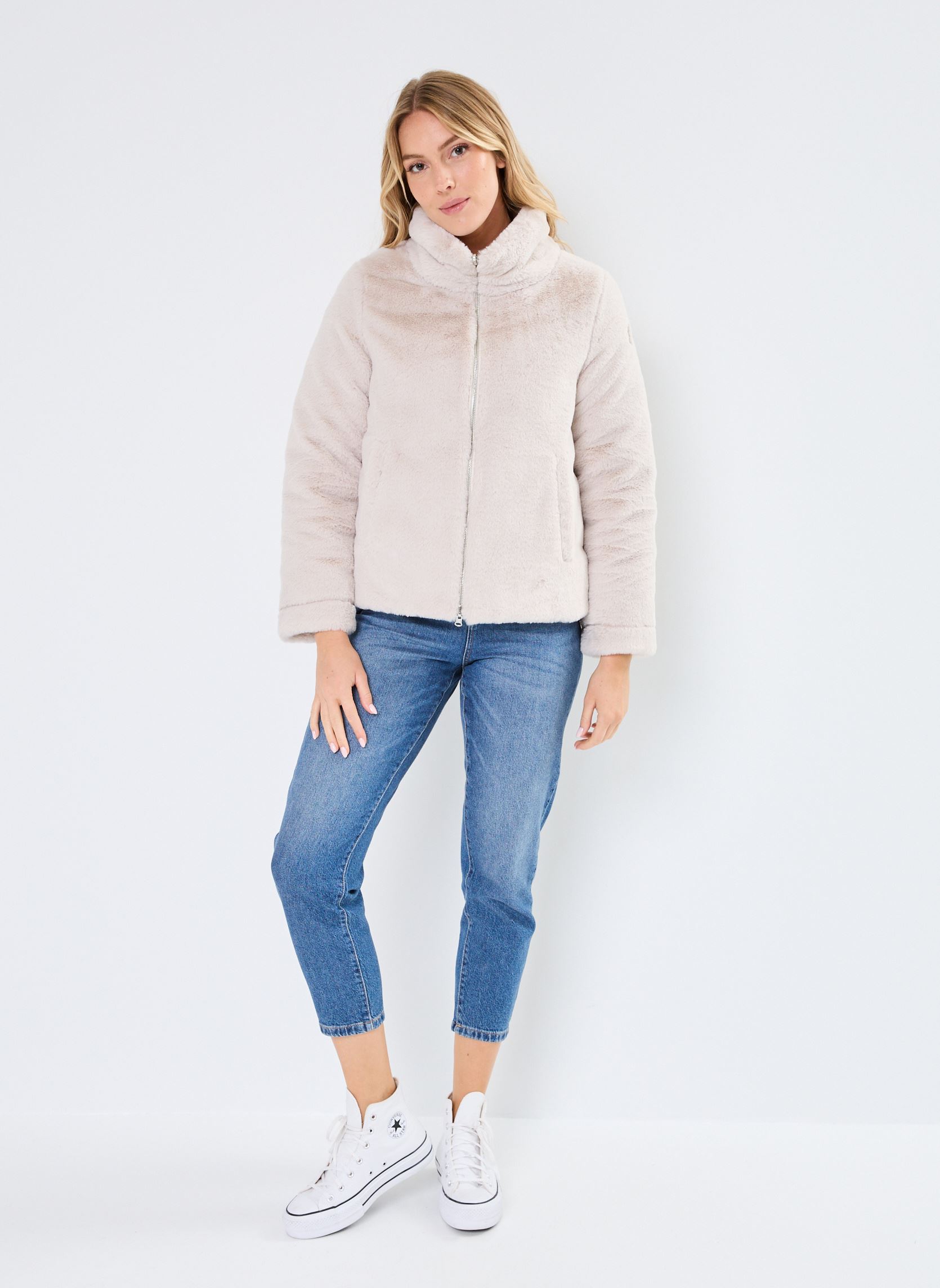Jacken 2YN Ladies Down Jackets + ecofur damen weiß Colmar Jacken 2YN Ladies Down Jackets + ecofur damen weiß Incense