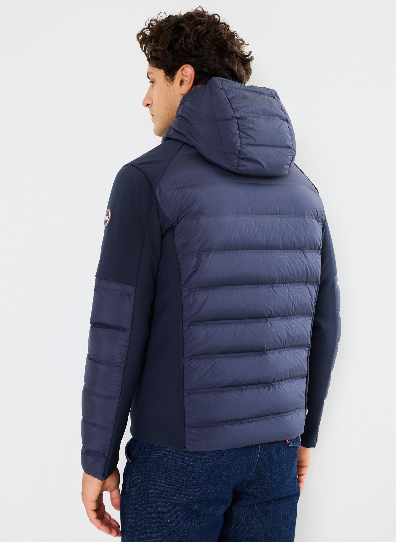Piumini 1WQ Mens Down Jacket uomo blu Colmar Piumini 1WQ Mens Down Jacket uomo blu Navy Blue