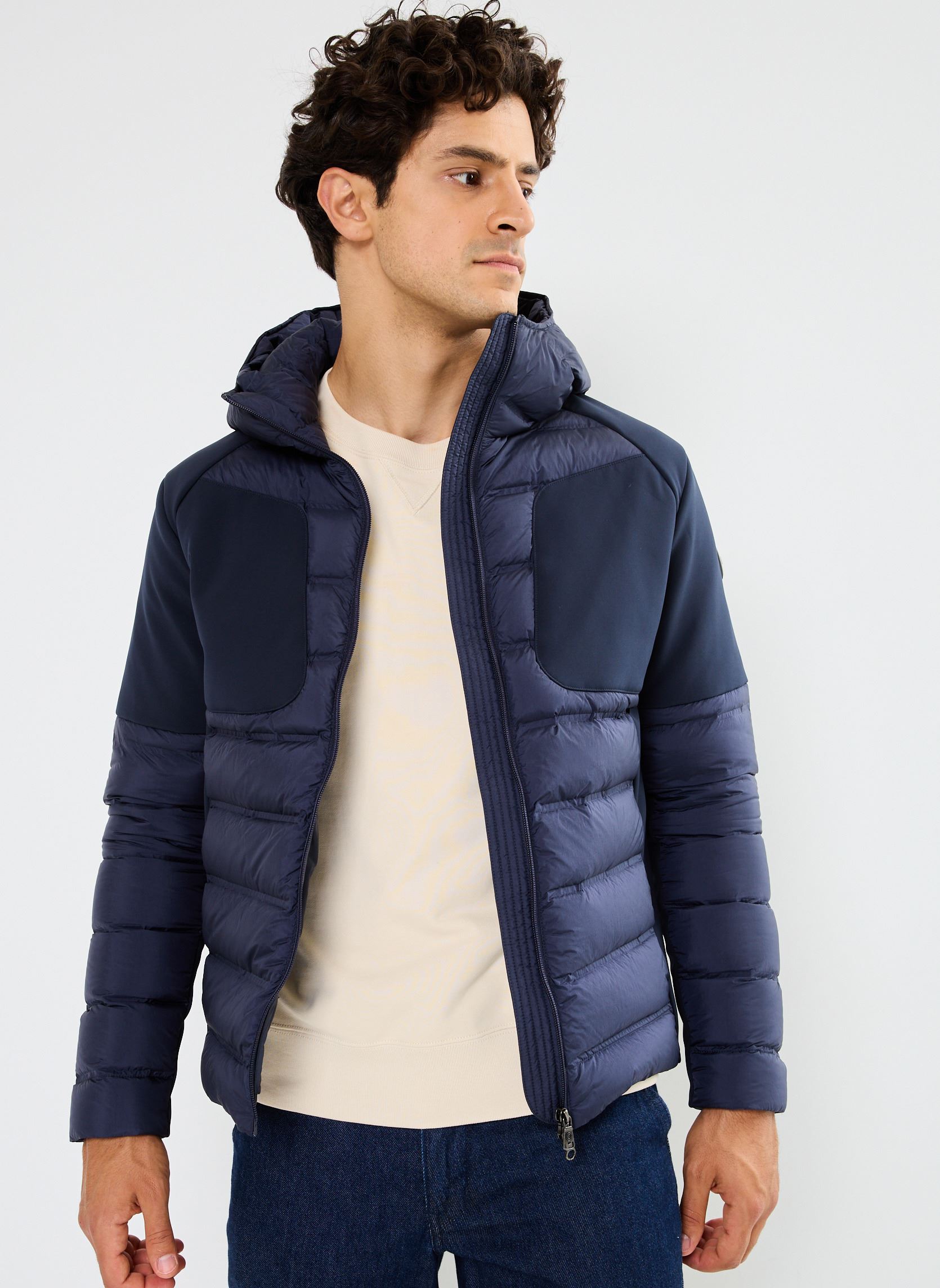 Piumini 1WQ Mens Down Jacket uomo blu Colmar Piumini 1WQ Mens Down Jacket uomo blu Navy Blue