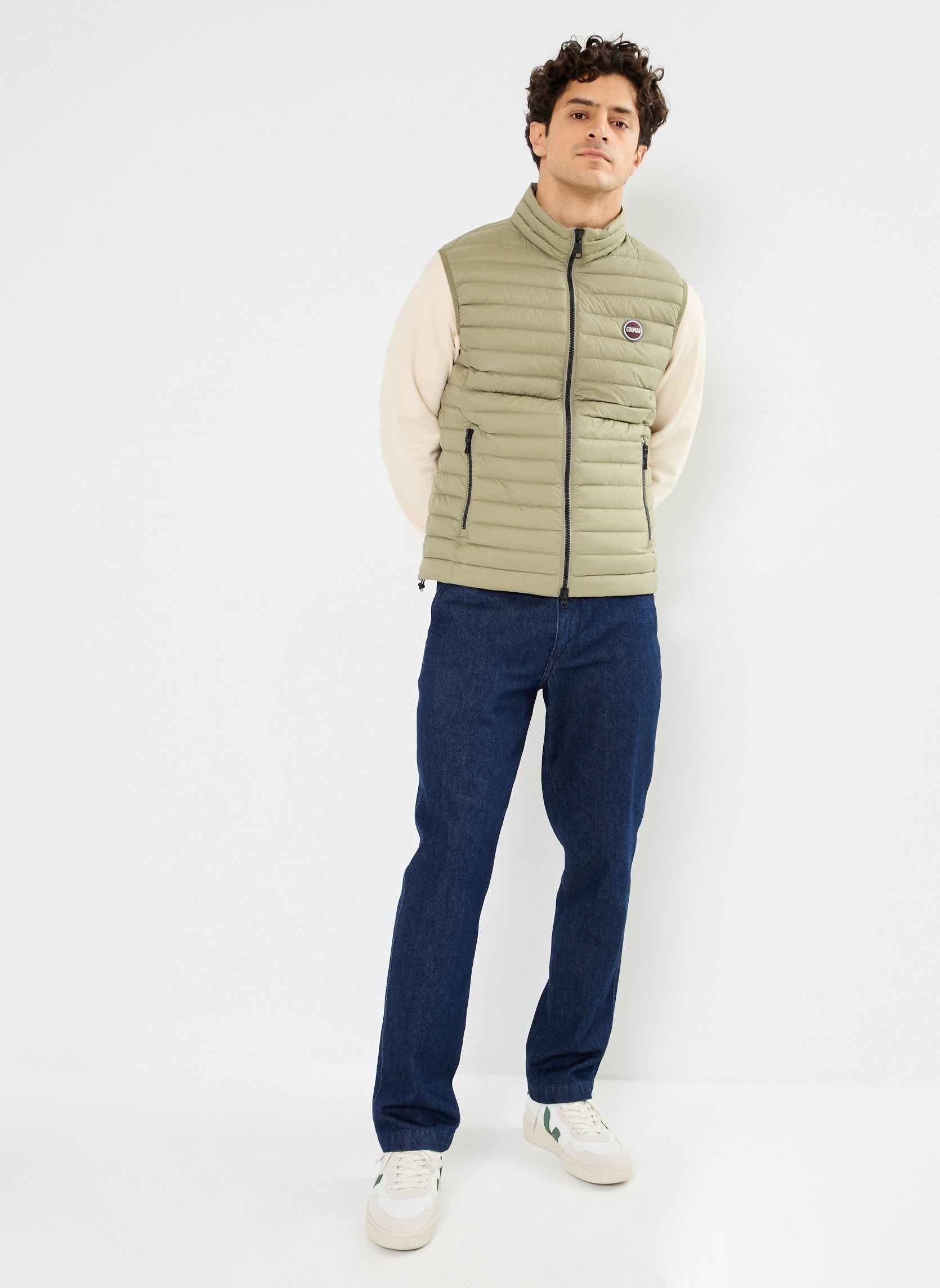 Doudounes sans manches 8VX Mens Down Vest homme vert Colmar Doudounes sans manches 8VX Mens Down Vest homme vert Muddy