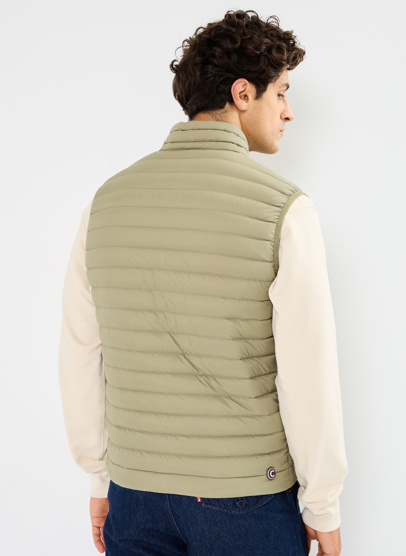 Doudounes sans manches 8VX Mens Down Vest homme vert Colmar Doudounes sans manches 8VX Mens Down Vest homme vert Muddy