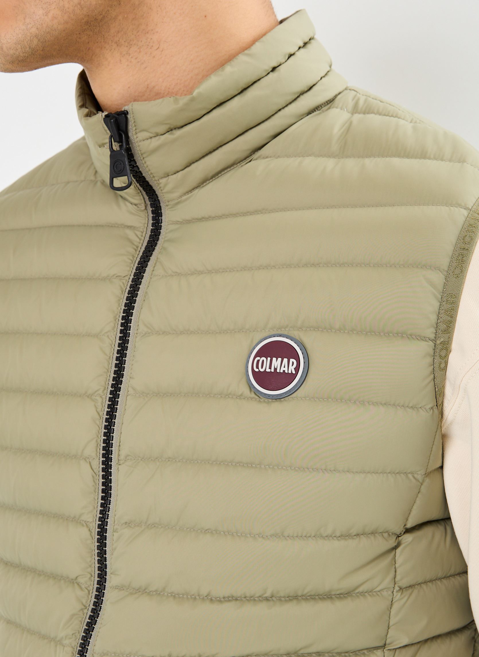 Doudounes sans manches 8VX Mens Down Vest homme vert Colmar Doudounes sans manches 8VX Mens Down Vest homme vert Muddy