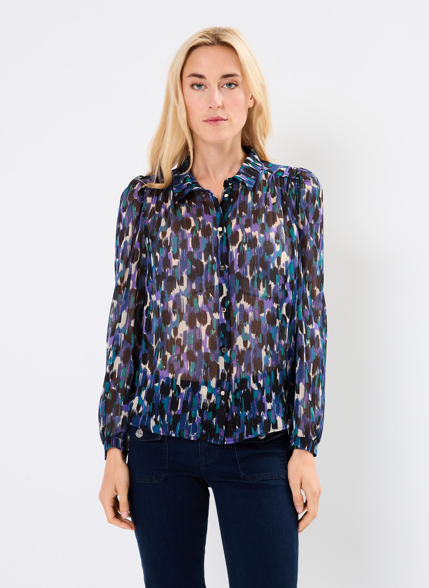 Hemden CELI damen blau Georgia Rose Hemden CELI damen blau BLEU FONCE