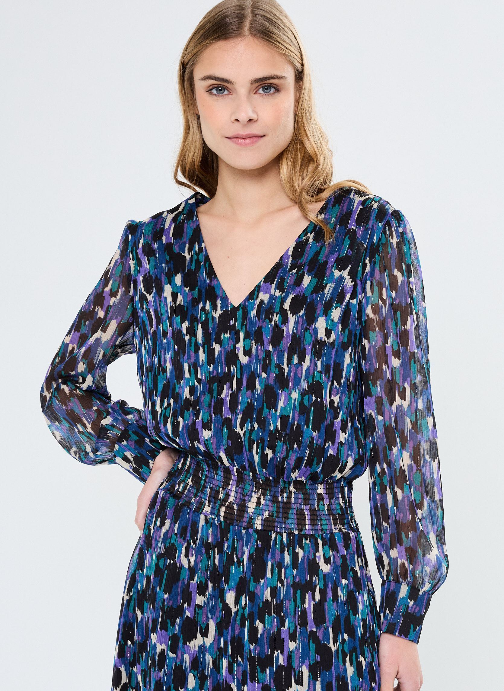 Robes longues RUDDY femme bleu Georgia Rose Robes longues RUDDY femme bleu BLEU FONCE