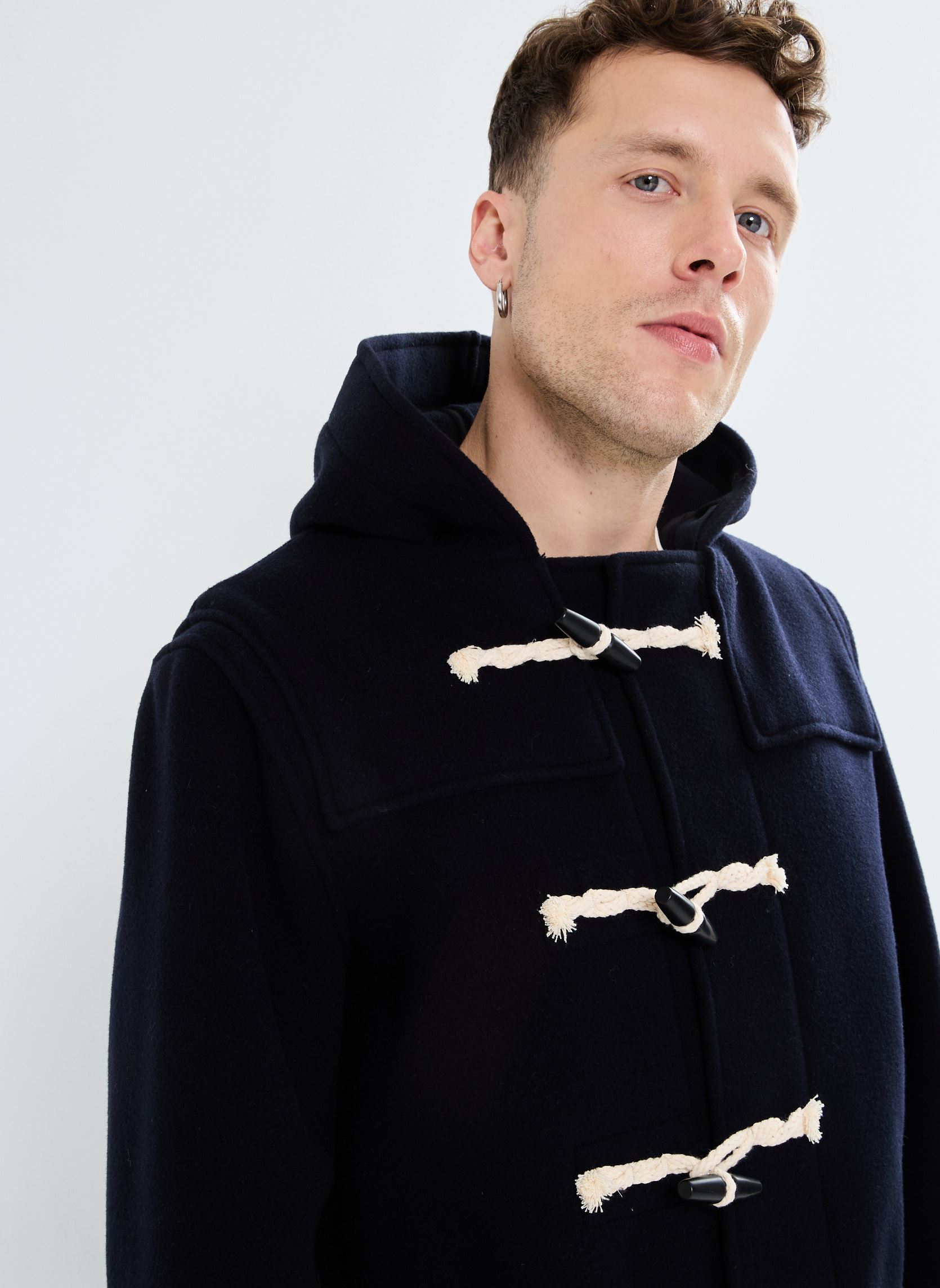 Duffle-coats GDUFFLE homme bleu Marvin&Co Duffle-coats GDUFFLE homme bleu MARINE