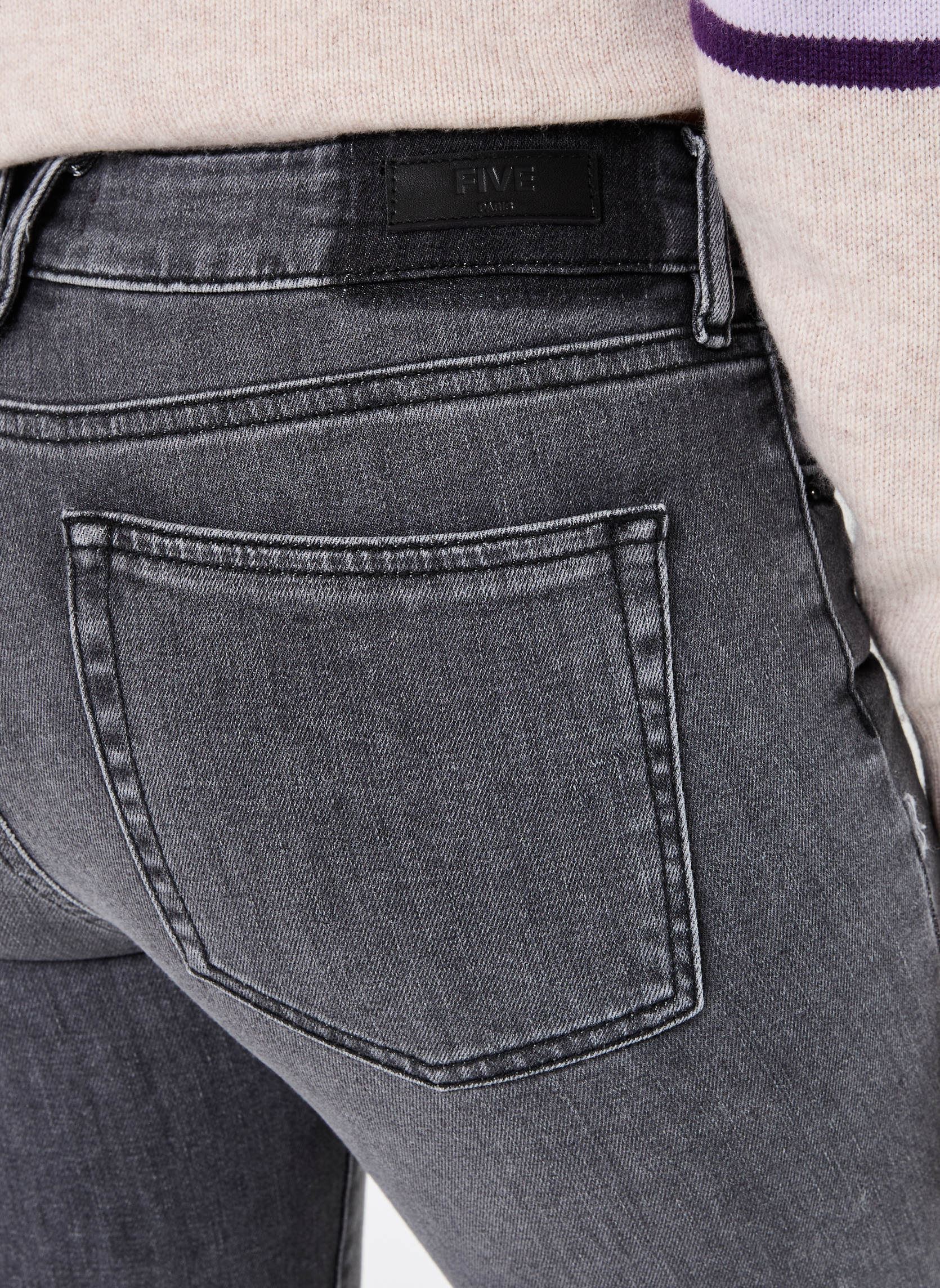 Wijde jeans / Flared Jeans 15887 MAYLAN JEANS dames grijs Five Jeans Wijde jeans / Flared Jeans 15887 MAYLAN JEANS dames grijs GREY