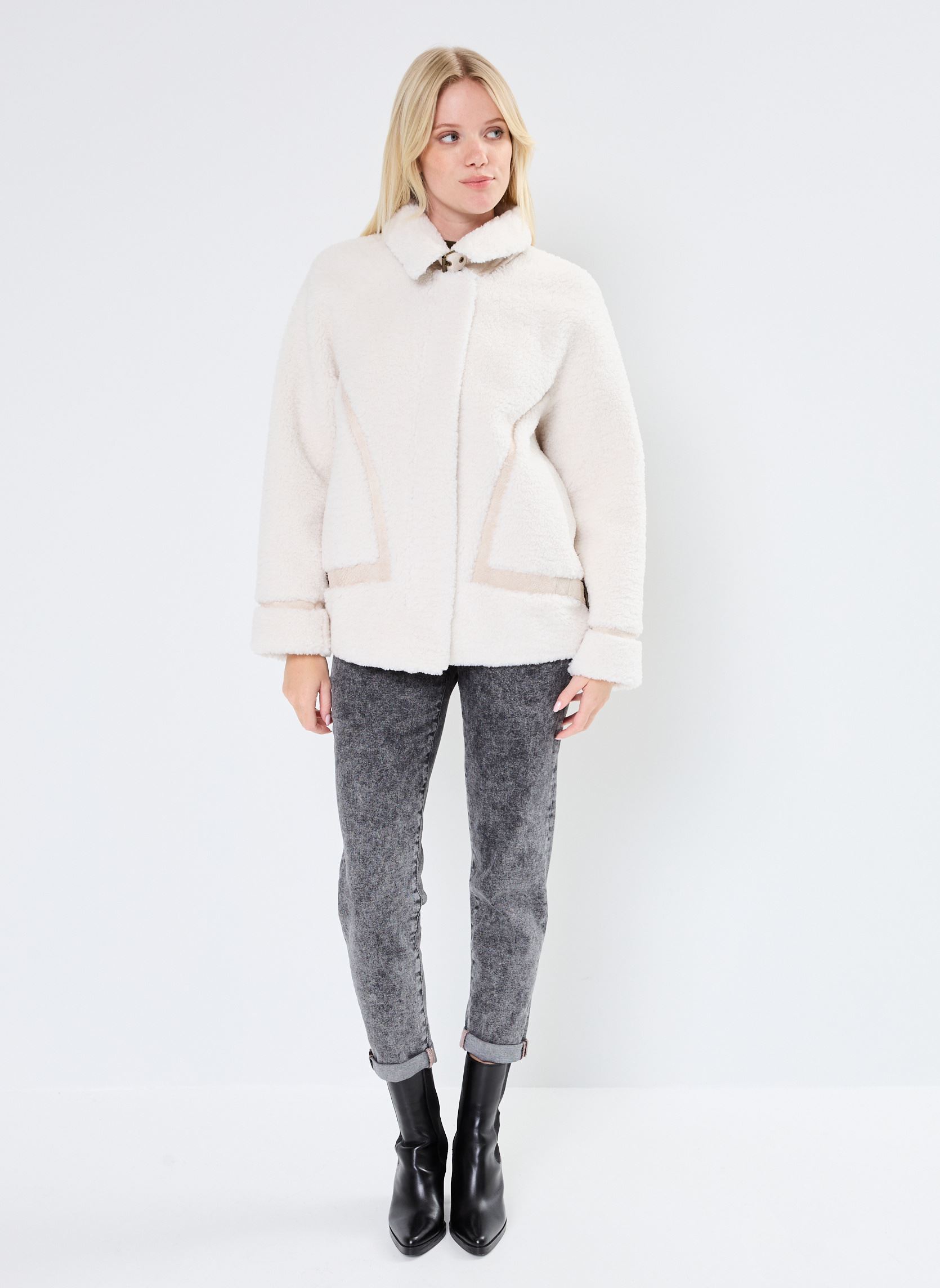 Giacche 44627 W VOLUPTE VESTE donna bianco Five Jeans Giacche 44627 W VOLUPTE VESTE donna bianco RICOTTA