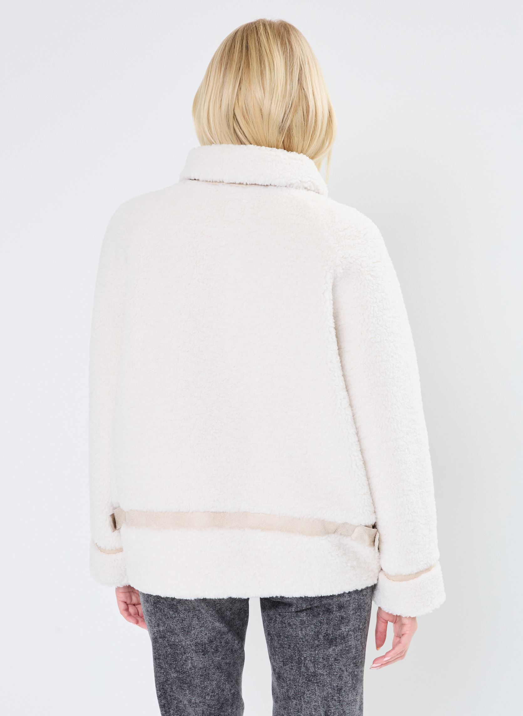 Giacche 44627 W VOLUPTE VESTE donna bianco Five Jeans Giacche 44627 W VOLUPTE VESTE donna bianco RICOTTA