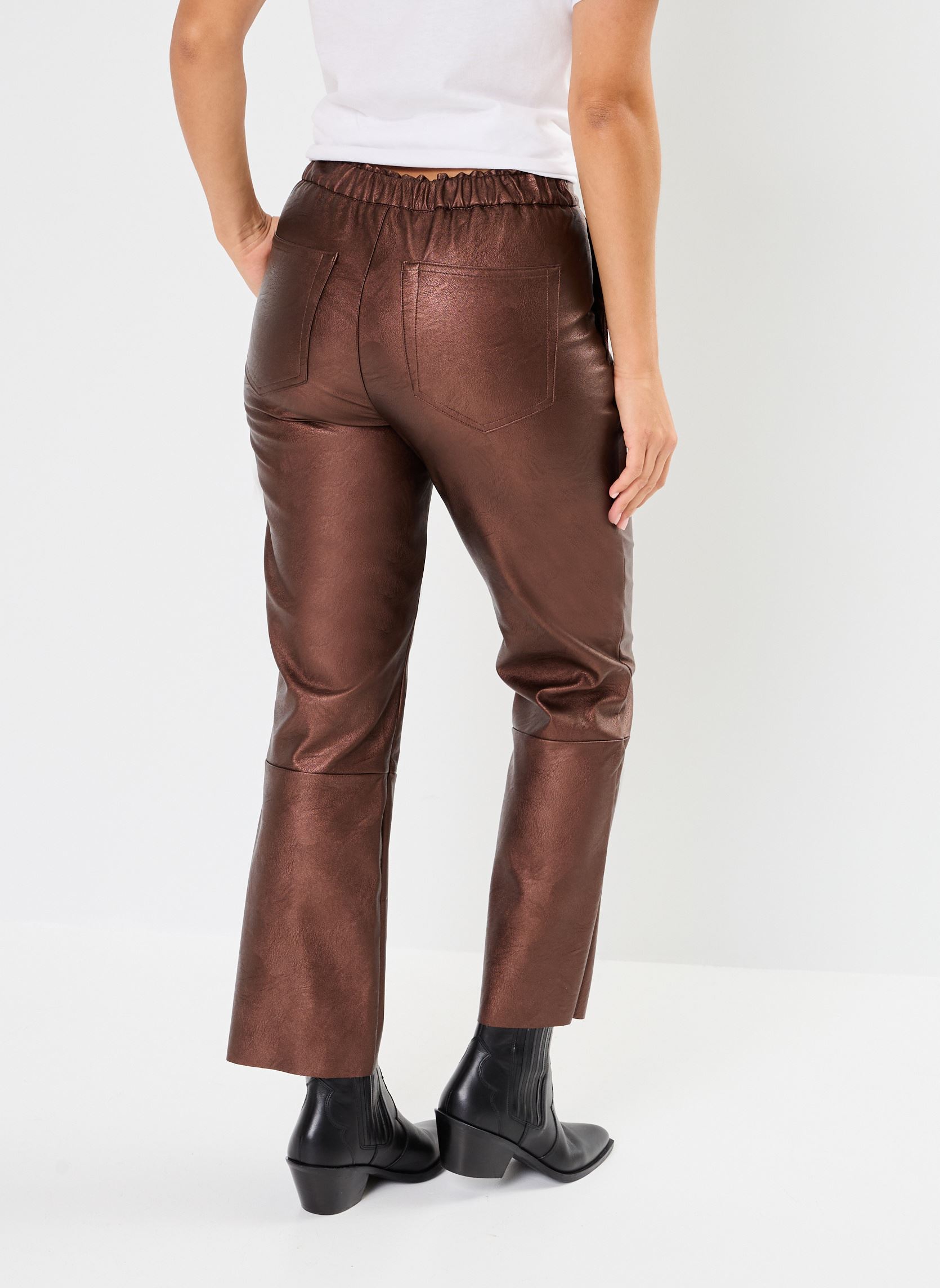 Weite Hosen 54848 MEGHAN PANTALON damen braun Five Jeans Weite Hosen 54848 MEGHAN PANTALON damen braun CHOCO