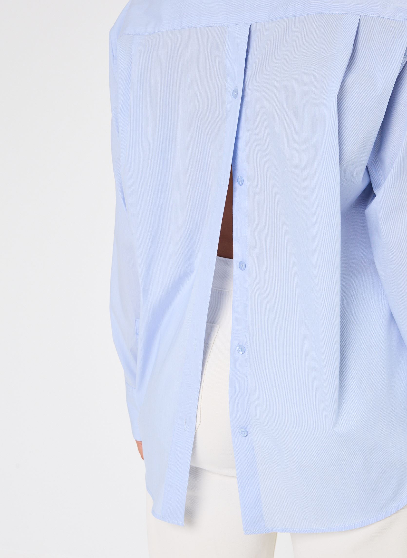 Langarm-Hemden 70545 CYRUS CHEMISE damen blau Five Jeans Langarm-Hemden 70545 CYRUS CHEMISE damen blau SKY