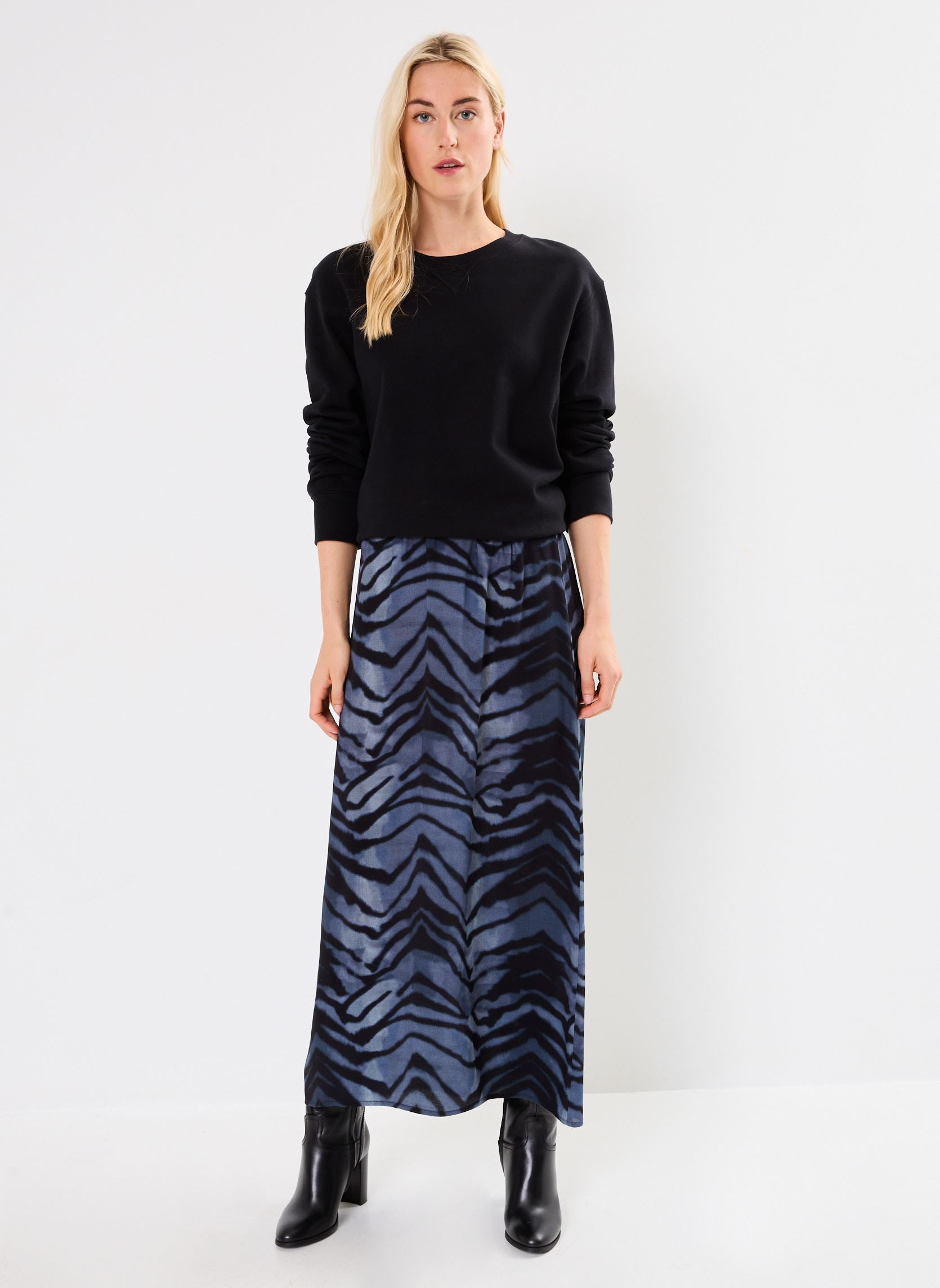 Gonne lunghe 93614 JOLANE JUPE donna blu Five Jeans Gonne lunghe 93614 JOLANE JUPE donna blu OCEAN