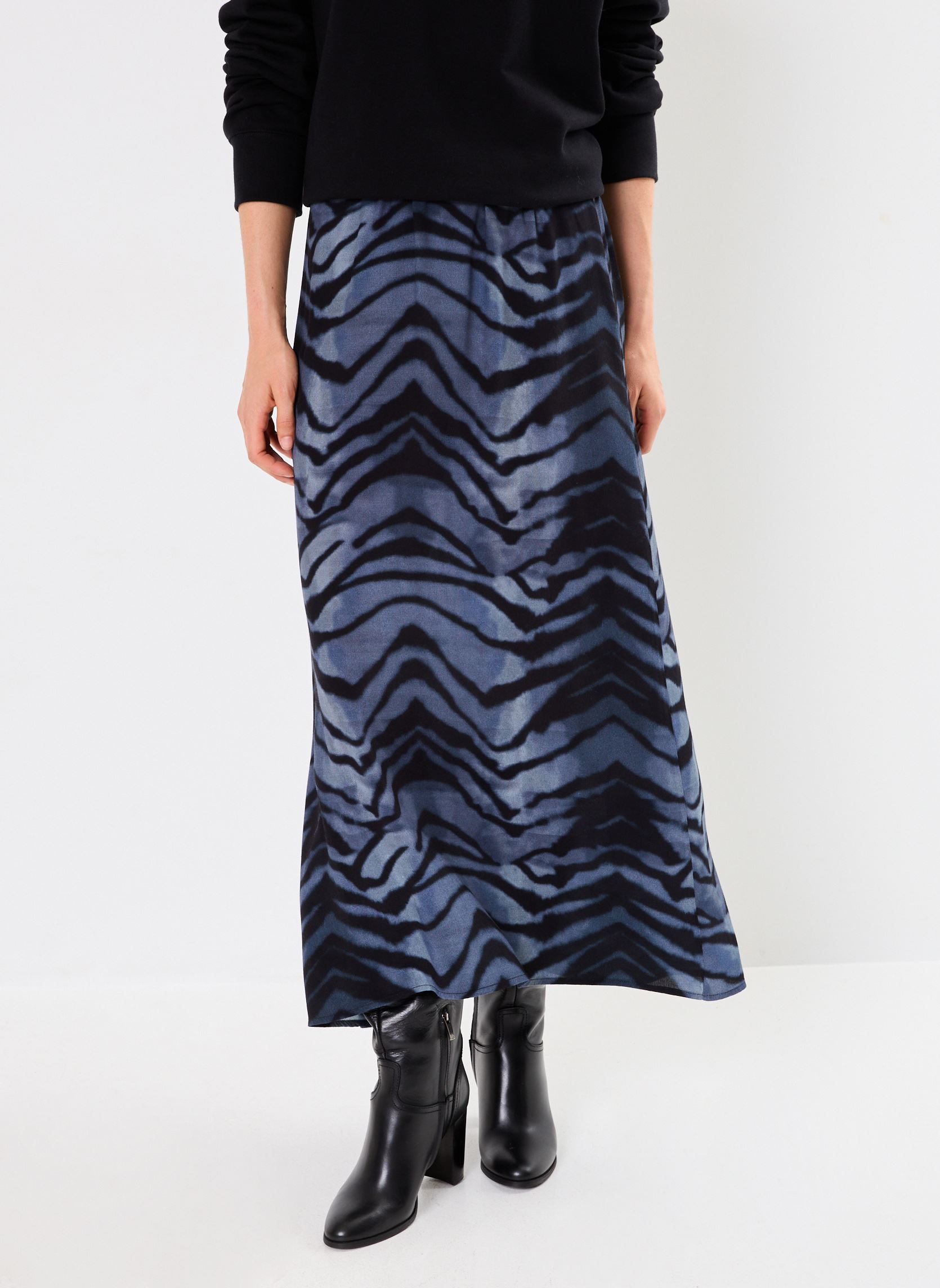 Gonne lunghe 93614 JOLANE JUPE donna blu Five Jeans Gonne lunghe 93614 JOLANE JUPE donna blu OCEAN