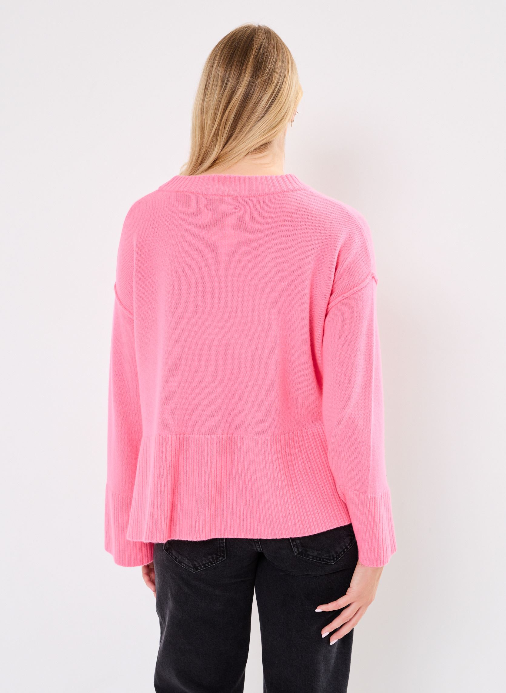 Pulls PW2411 PULL femme rose Five Jeans Pulls PW2411 PULL femme rose FLASH PINK