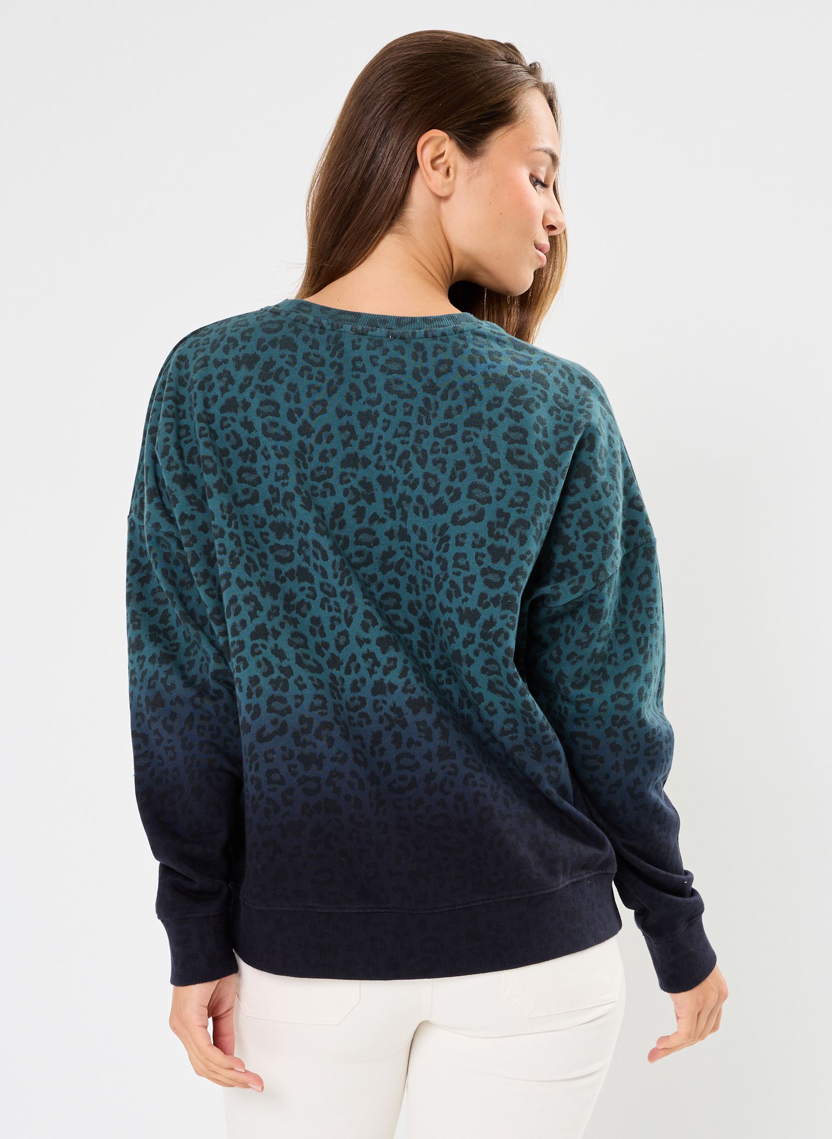 Sweatshirts SWH2409 SWEAT damen blau Five Jeans Sweatshirts SWH2409 SWEAT damen blau PETROL