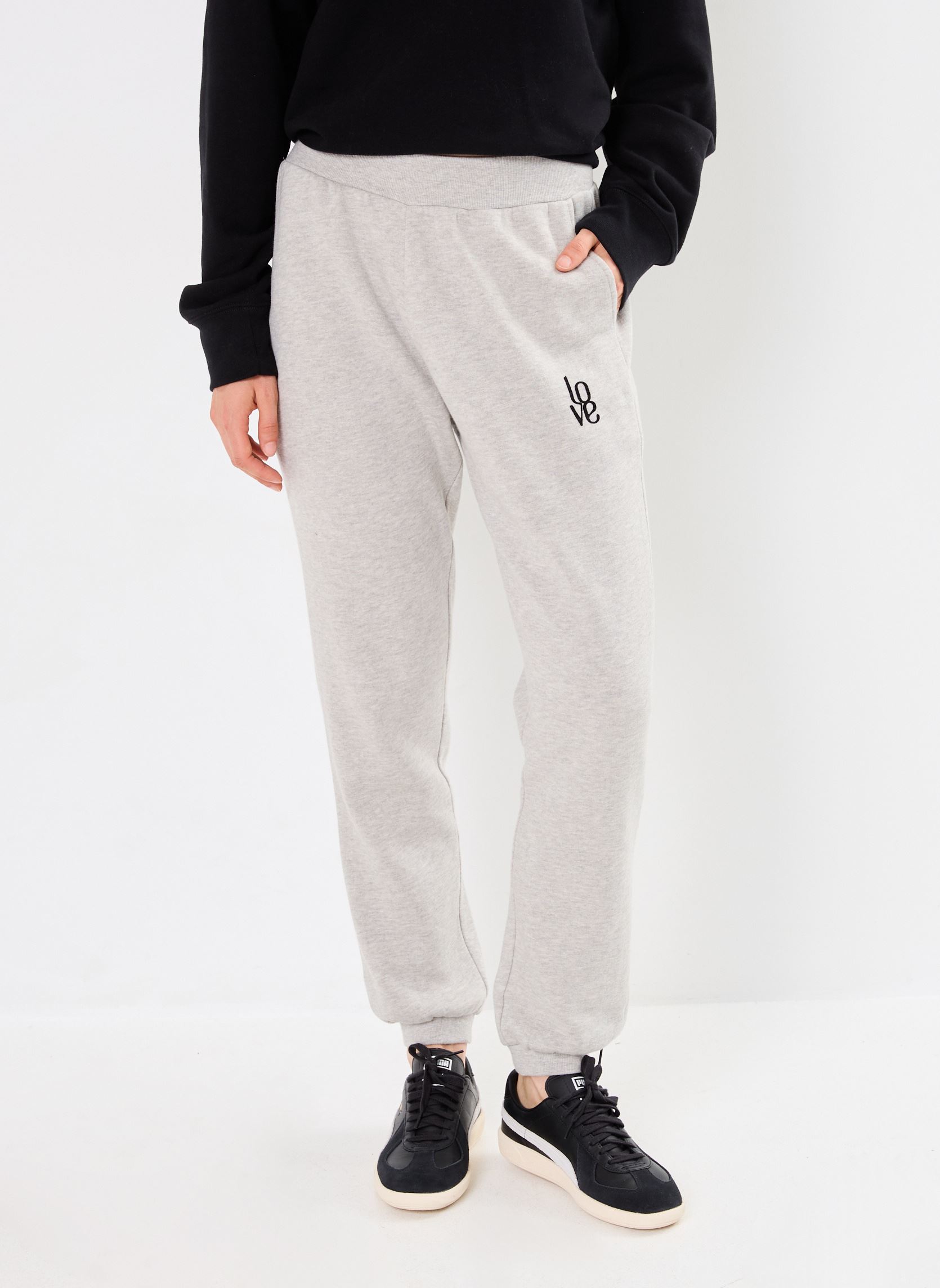 Pantaloni da jogging SWH2414 SWEAT donna grigio Five Jeans Pantaloni da jogging SWH2414 SWEAT donna grigio MOTTLED GREY