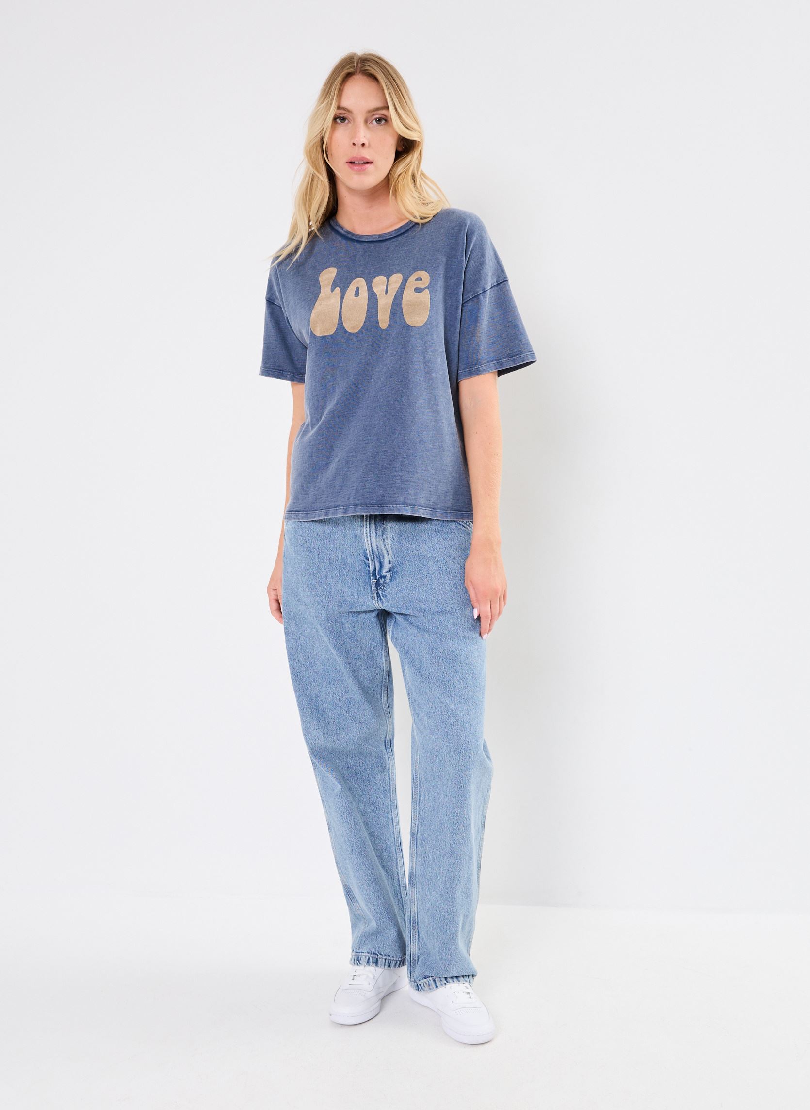 Tee-shirts manches courtes TSH2402 TEE SHIRT femme noir Five Jeans Tee-shirts manches courtes TSH2402 TEE SHIRT femme noir ABYSS/ASPEN
