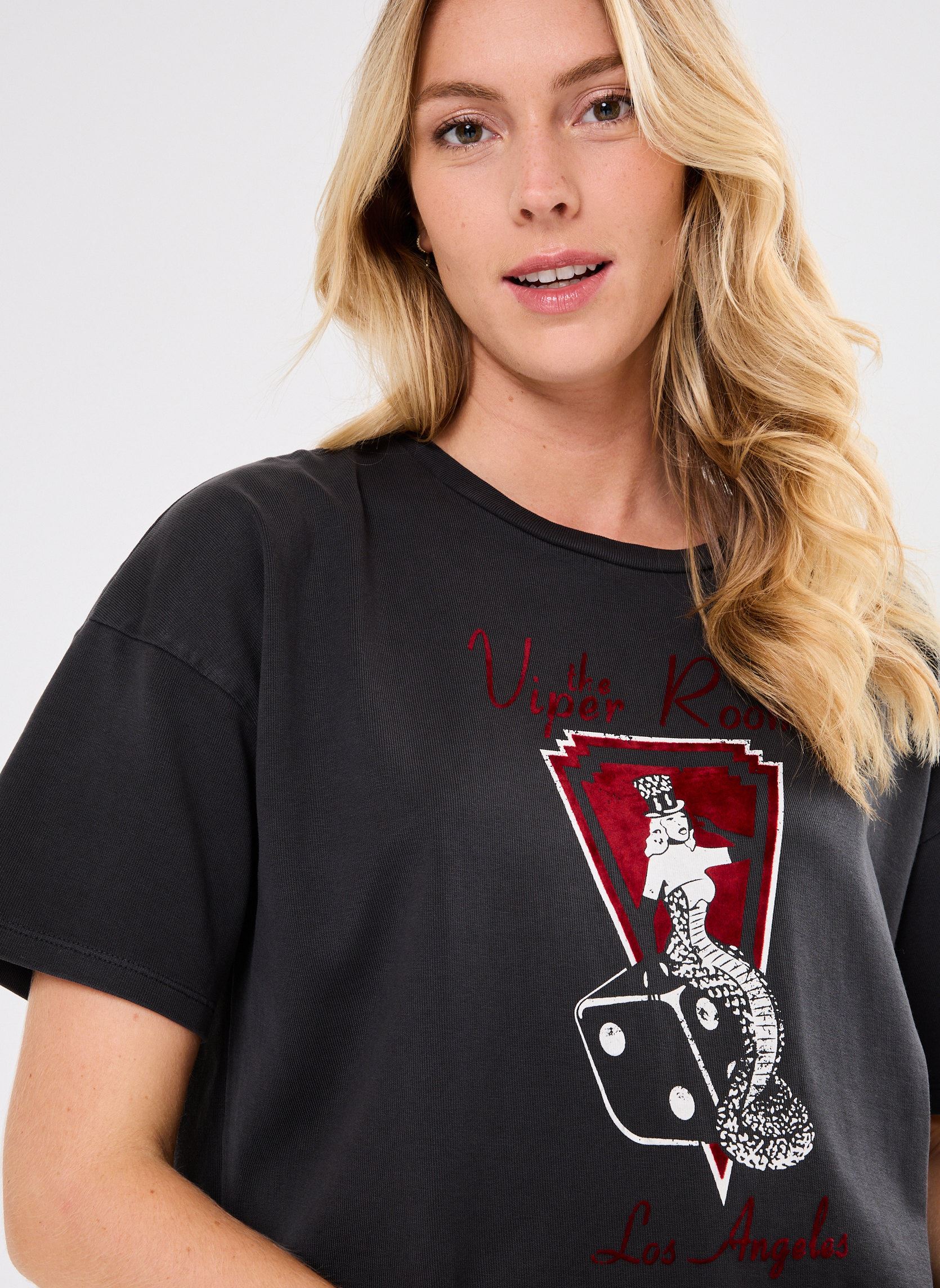 Tee-shirts manches courtes TSH2413 TEE SHIRT femme noir Five Jeans Tee-shirts manches courtes TSH2413 TEE SHIRT femme noir NIGHT