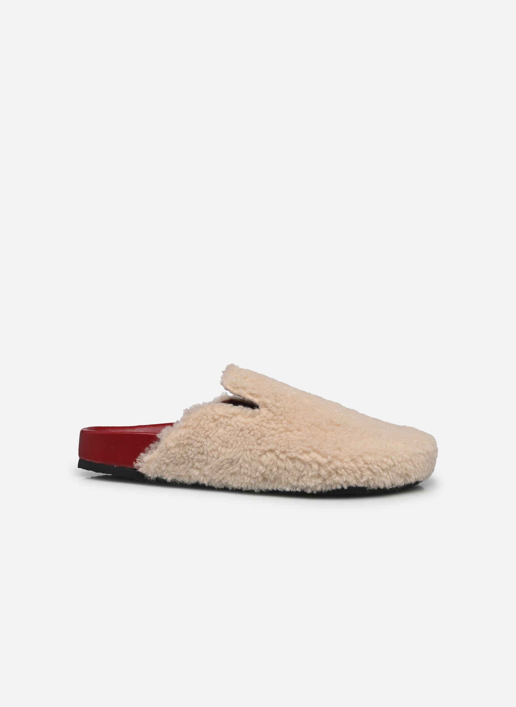 Pantoletten und Clogs MULES FAUSSE FOURRURE NEHL damen beige Stella Forest Pantoletten und Clogs MULES FAUSSE FOURRURE NEHL damen beige Beige