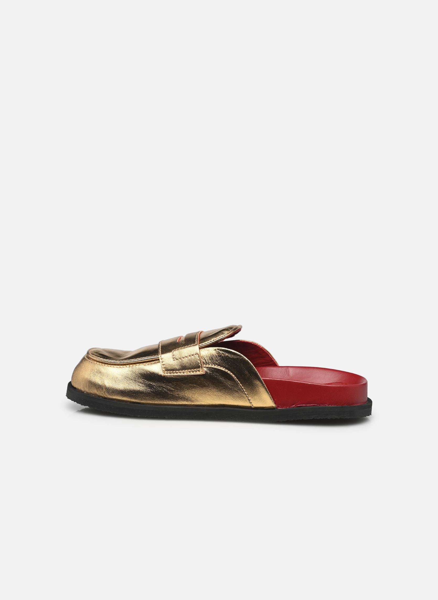 Mules et sabots MULES CUIR EDITA femme or et bronze Stella Forest Mules et sabots MULES CUIR EDITA femme or et bronze Gold