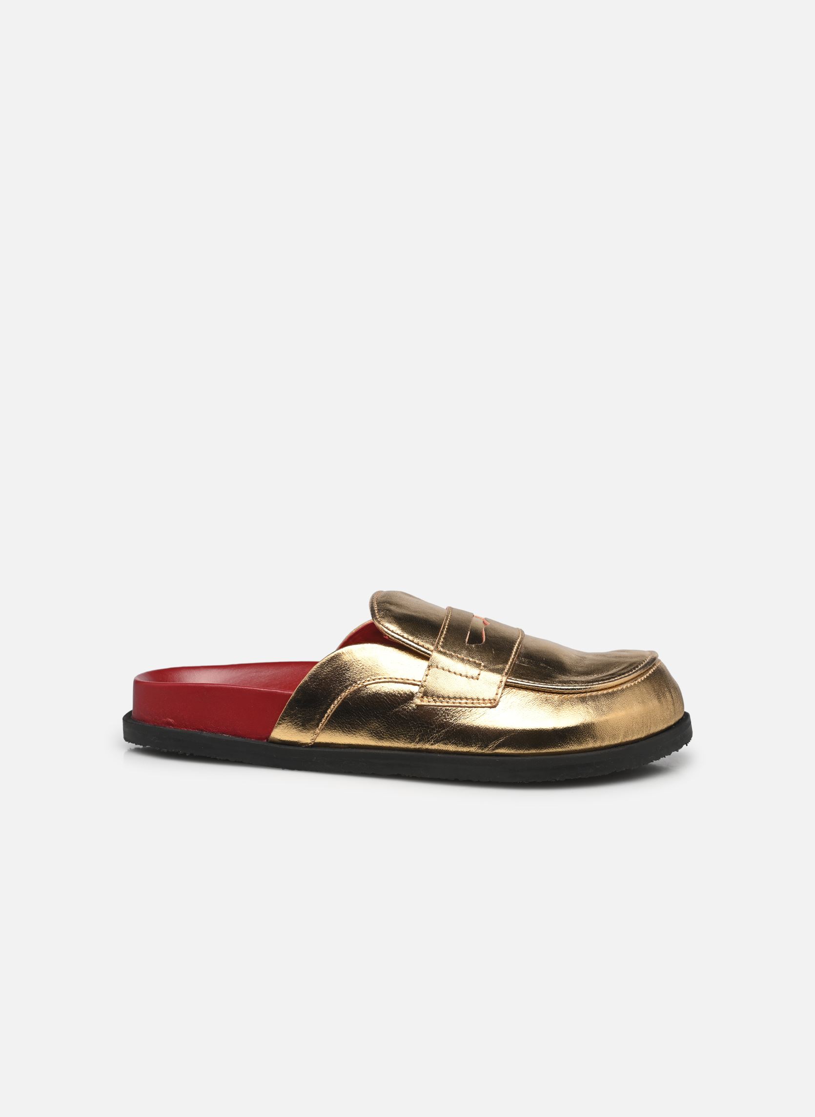 Mules et sabots MULES CUIR EDITA femme or et bronze Stella Forest Mules et sabots MULES CUIR EDITA femme or et bronze Gold