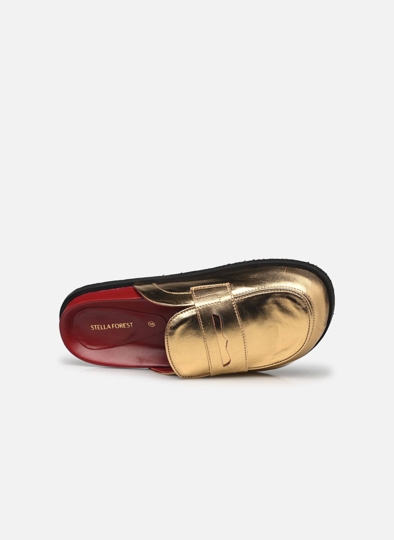 Mules et sabots MULES CUIR EDITA femme or et bronze Stella Forest Mules et sabots MULES CUIR EDITA femme or et bronze Gold