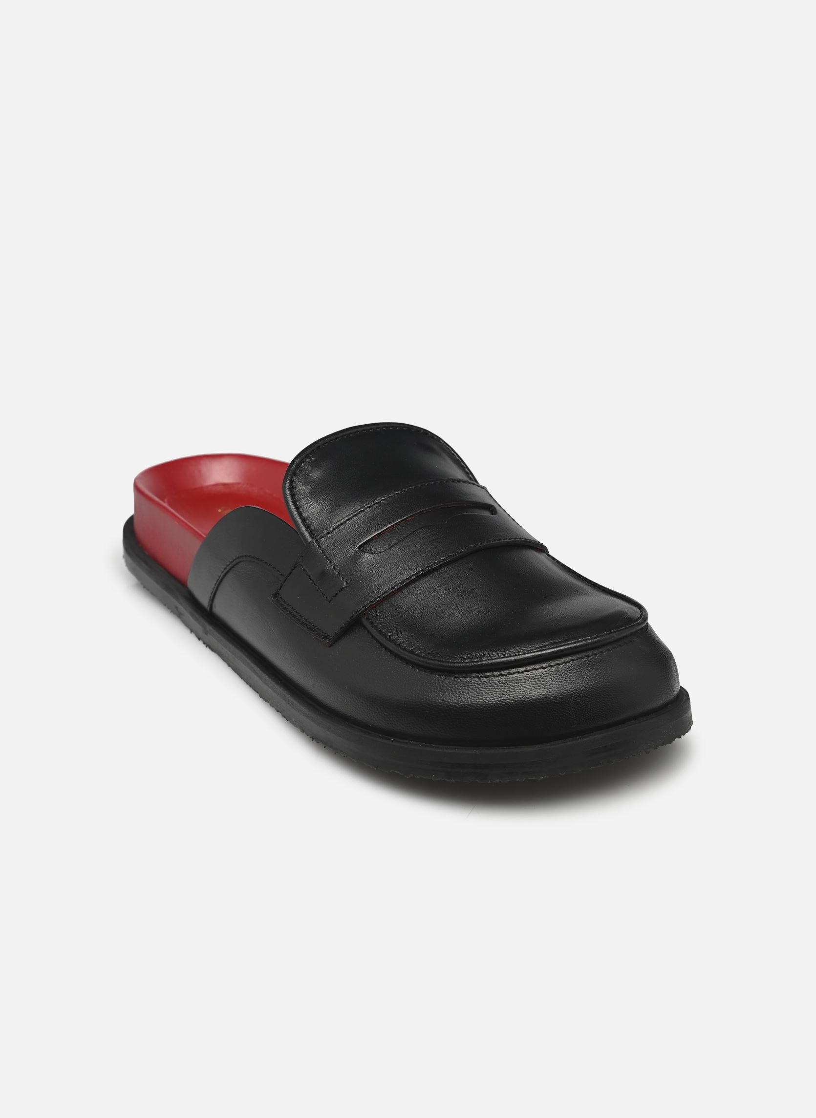Pantoletten und Clogs MULES CUIR EDITA damen schwarz Stella Forest Pantoletten und Clogs MULES CUIR EDITA damen schwarz Noir