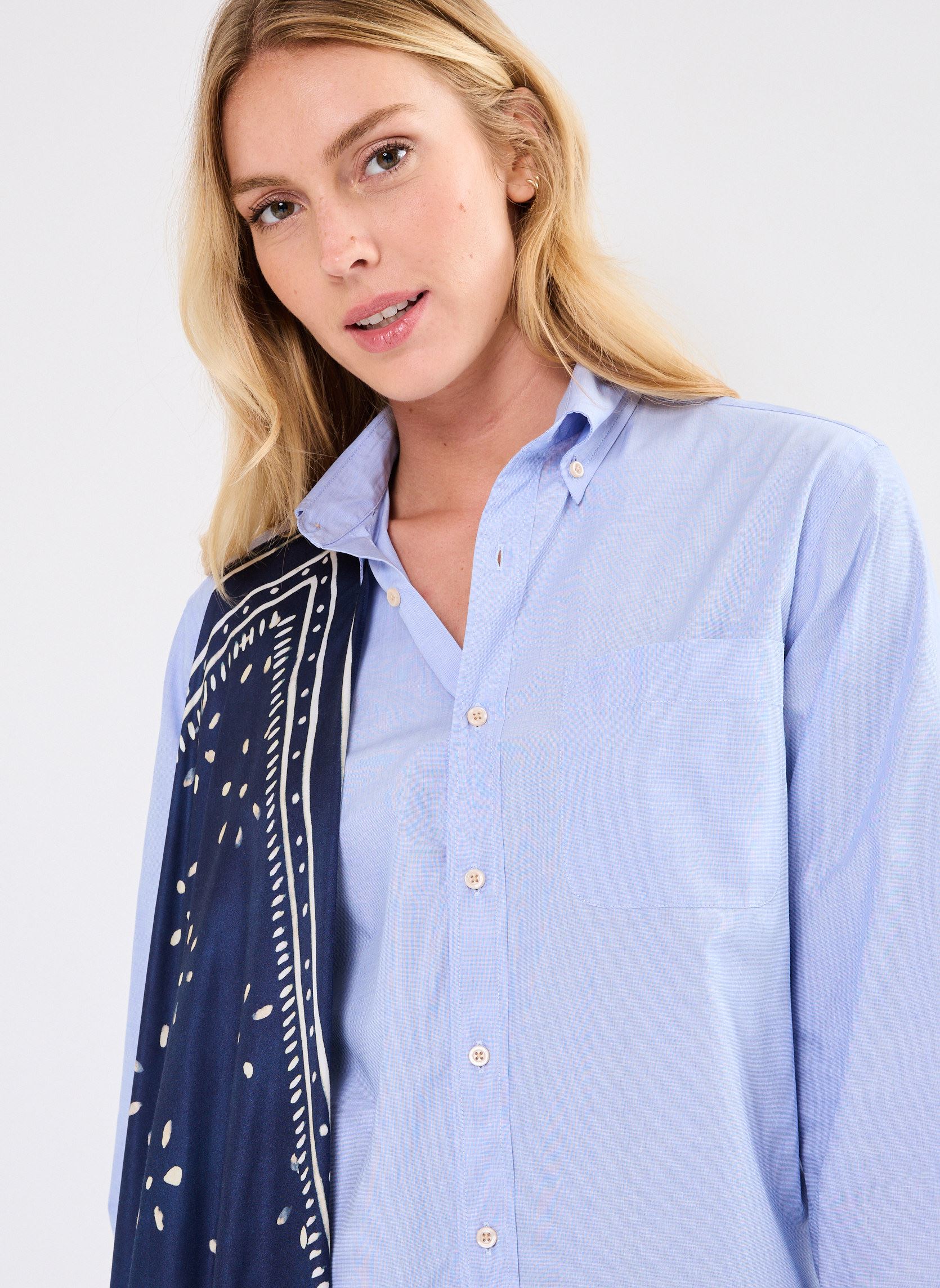 ENJOYNIGHT Camicia Da Notte Donna Cotone A Maniche Lunghe Con Stampa Stelle, Taglie USA S-XXL, Leggera E Traspirante