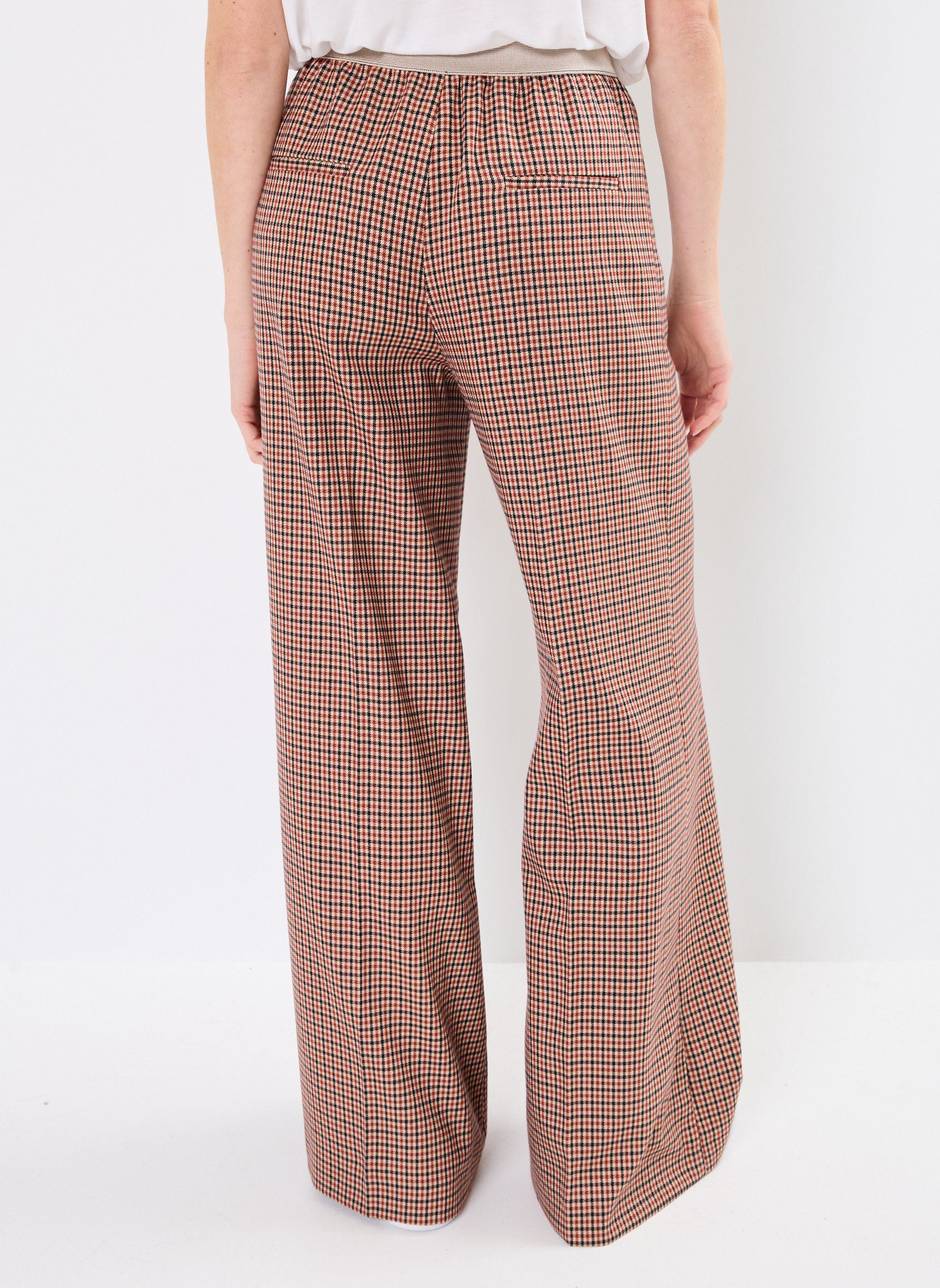 Pantalons larges PANTALON ELASTIQUE ANAE femme orange Stella Forest Pantalons larges PANTALON ELASTIQUE ANAE femme orange ORANGE