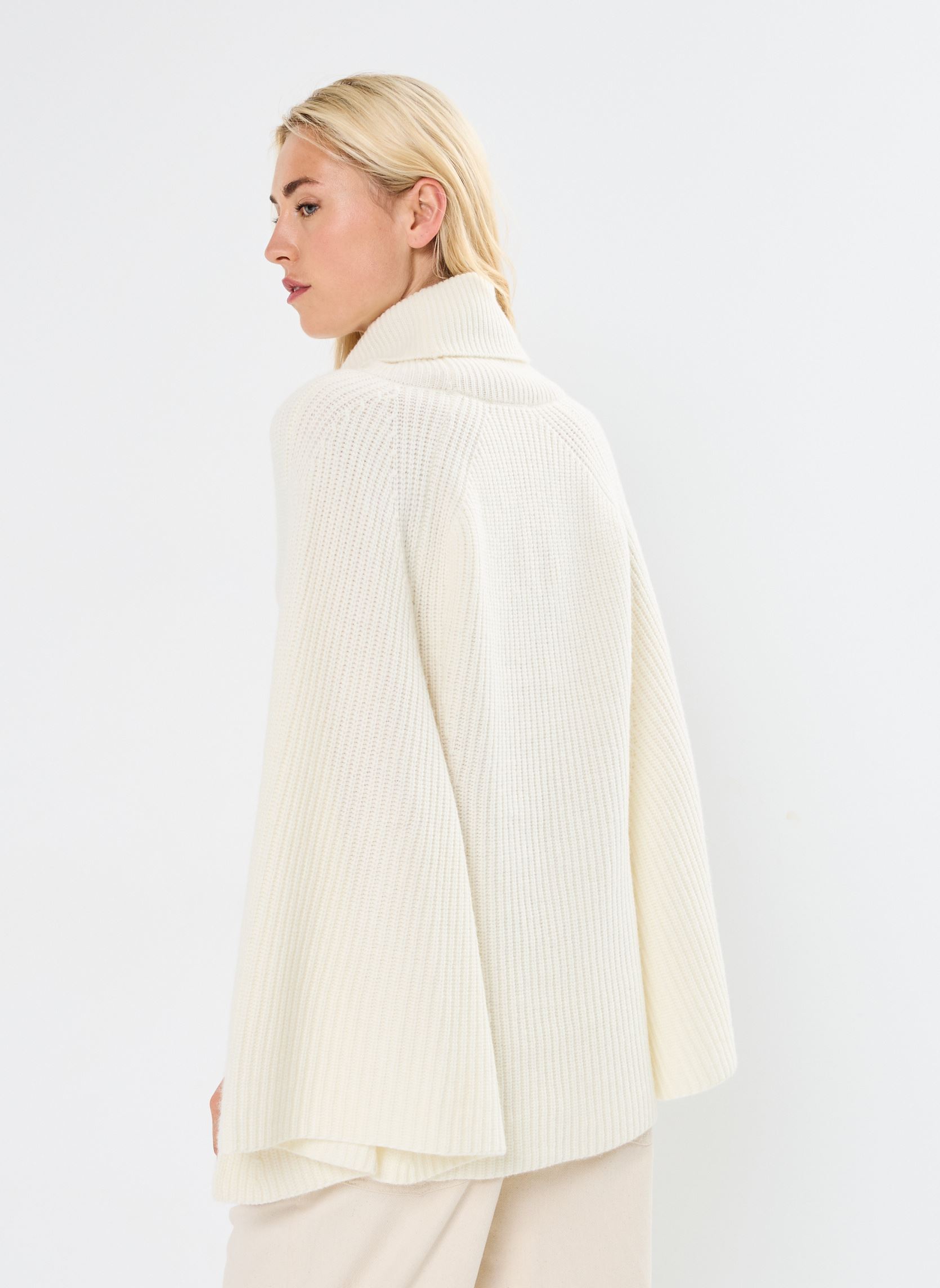 Pullover PULL COL ROULE VAIANA damen weiß Stella Forest Pullover PULL COL ROULE VAIANA damen weiß Ecru