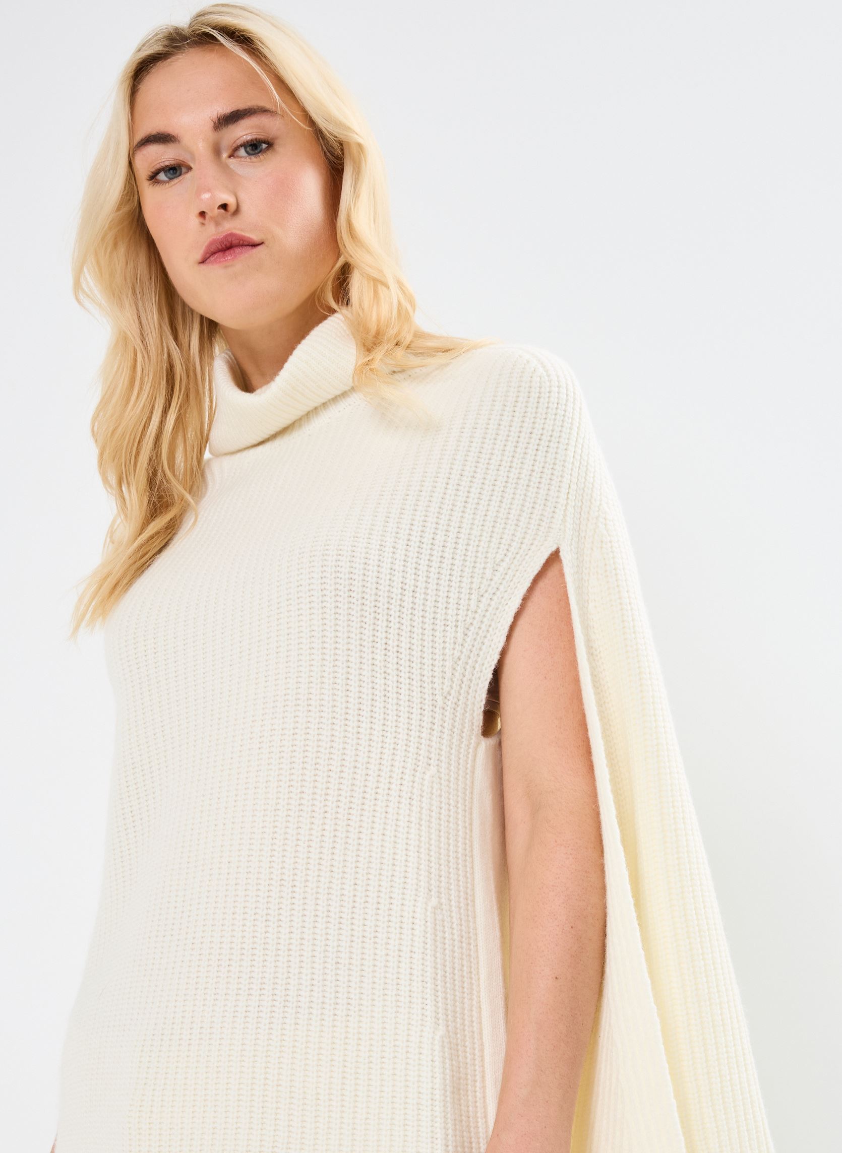 Pullover PULL COL ROULE VAIANA damen weiß Stella Forest Pullover PULL COL ROULE VAIANA damen weiß Ecru