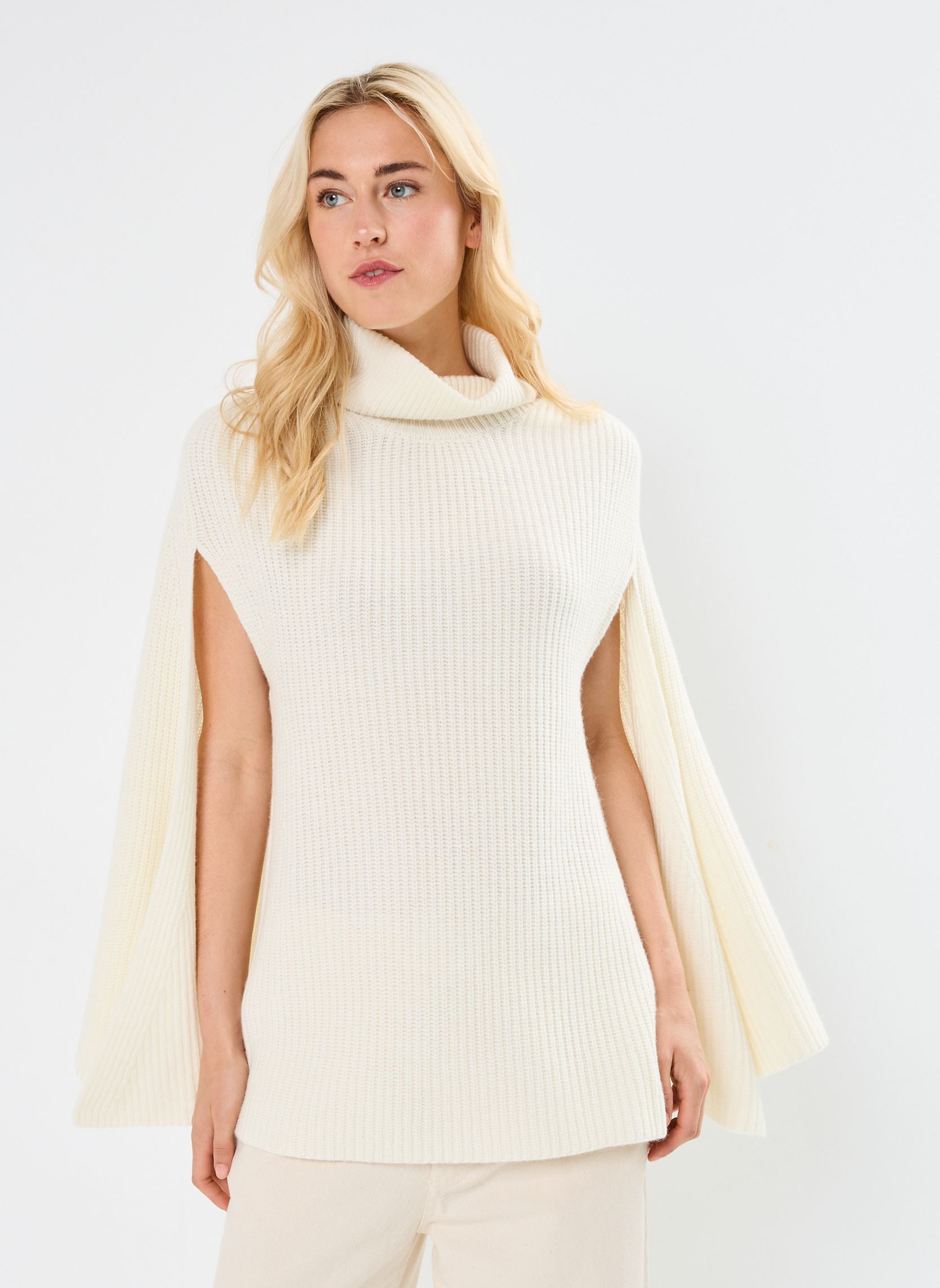 Pullover PULL COL ROULE VAIANA damen weiß Stella Forest Pullover PULL COL ROULE VAIANA damen weiß Ecru