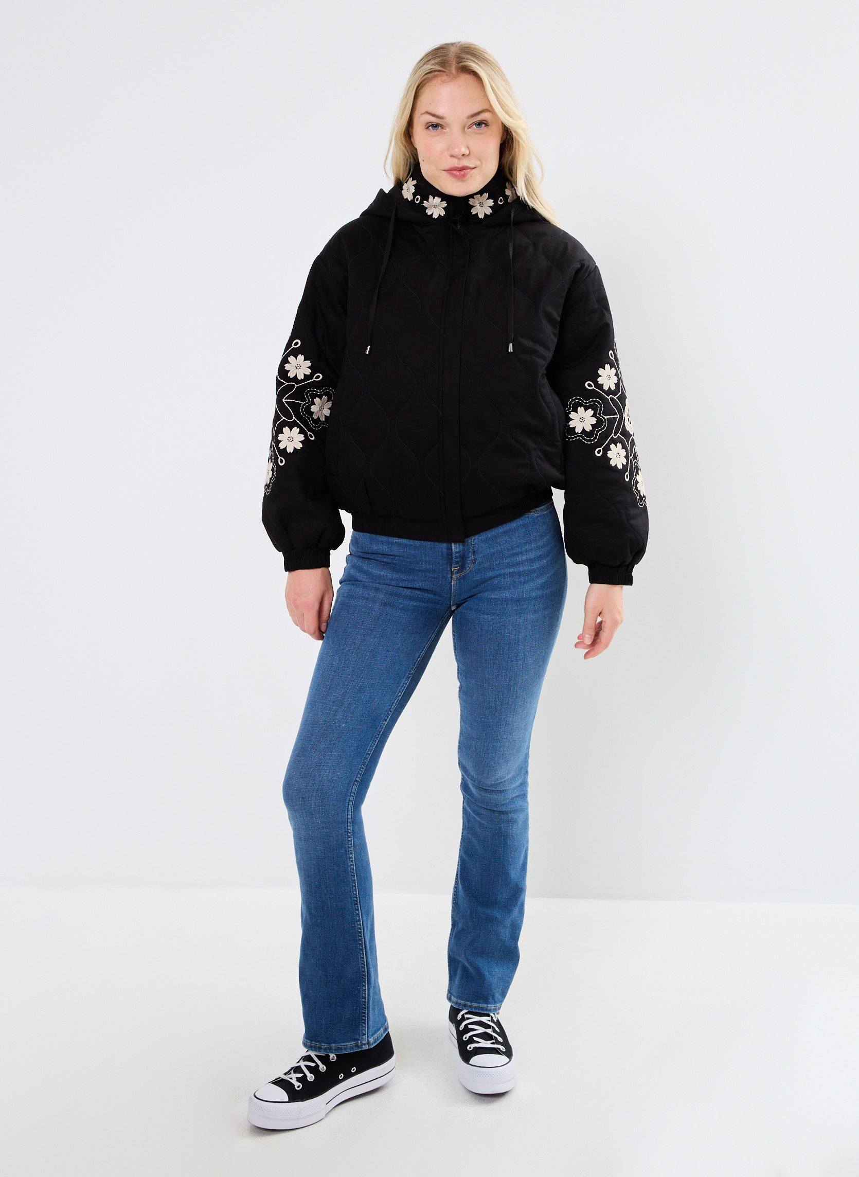 Jassen VESTE CALLIOPEE dames zwart Stella Forest Jassen VESTE CALLIOPEE dames zwart NOIR