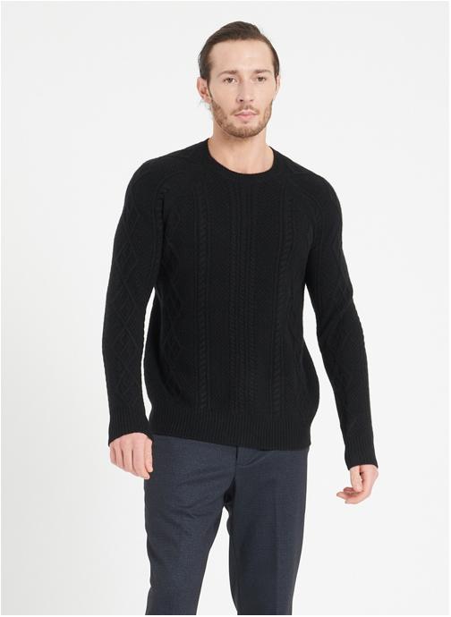 Studio Cashmere8 Pulls ZACH 1 homme noir