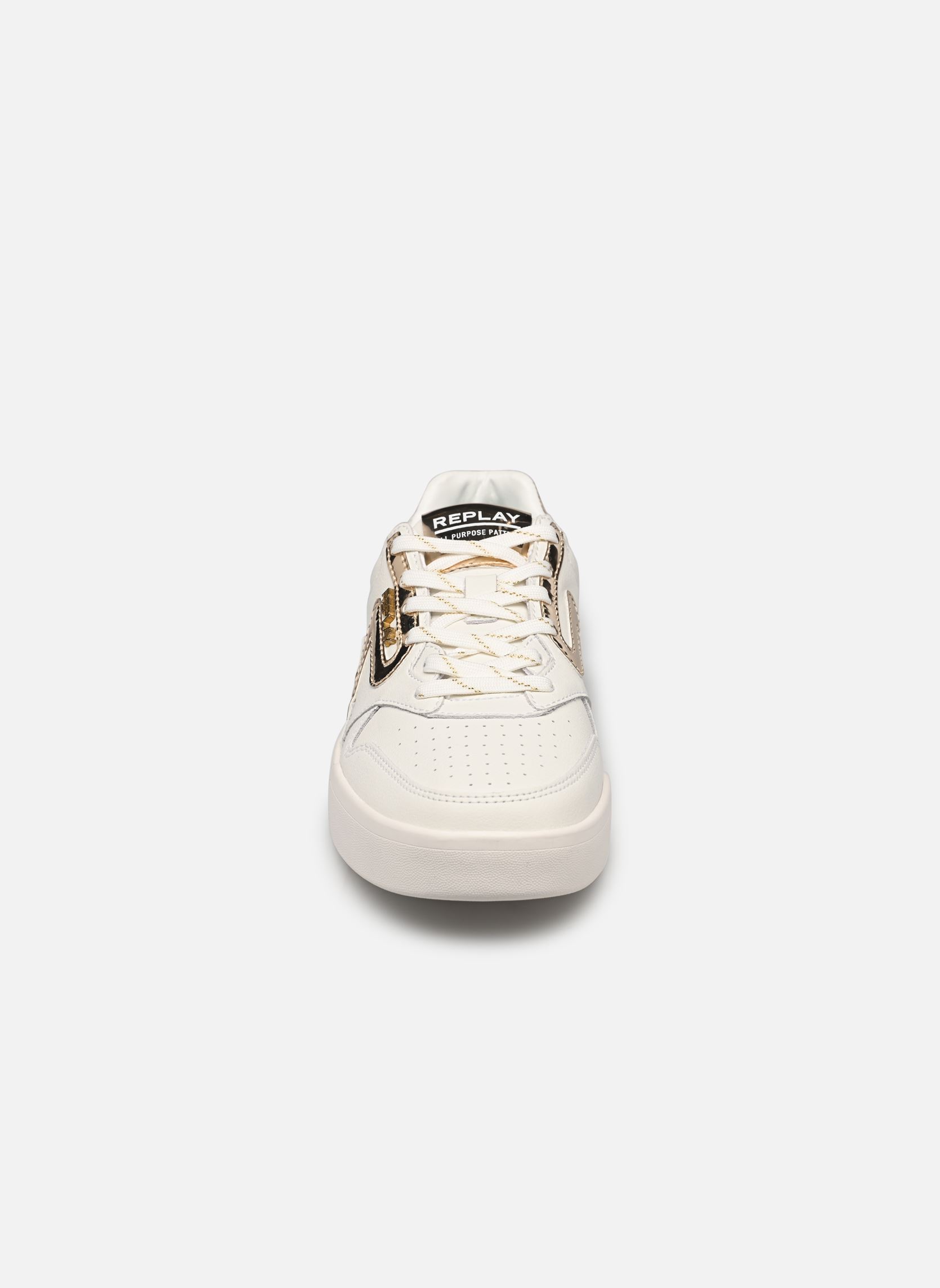 Sneaker Oyzone W Lux damen weiß Replay Sneaker Oyzone W Lux damen weiß WHITE/PLATIN