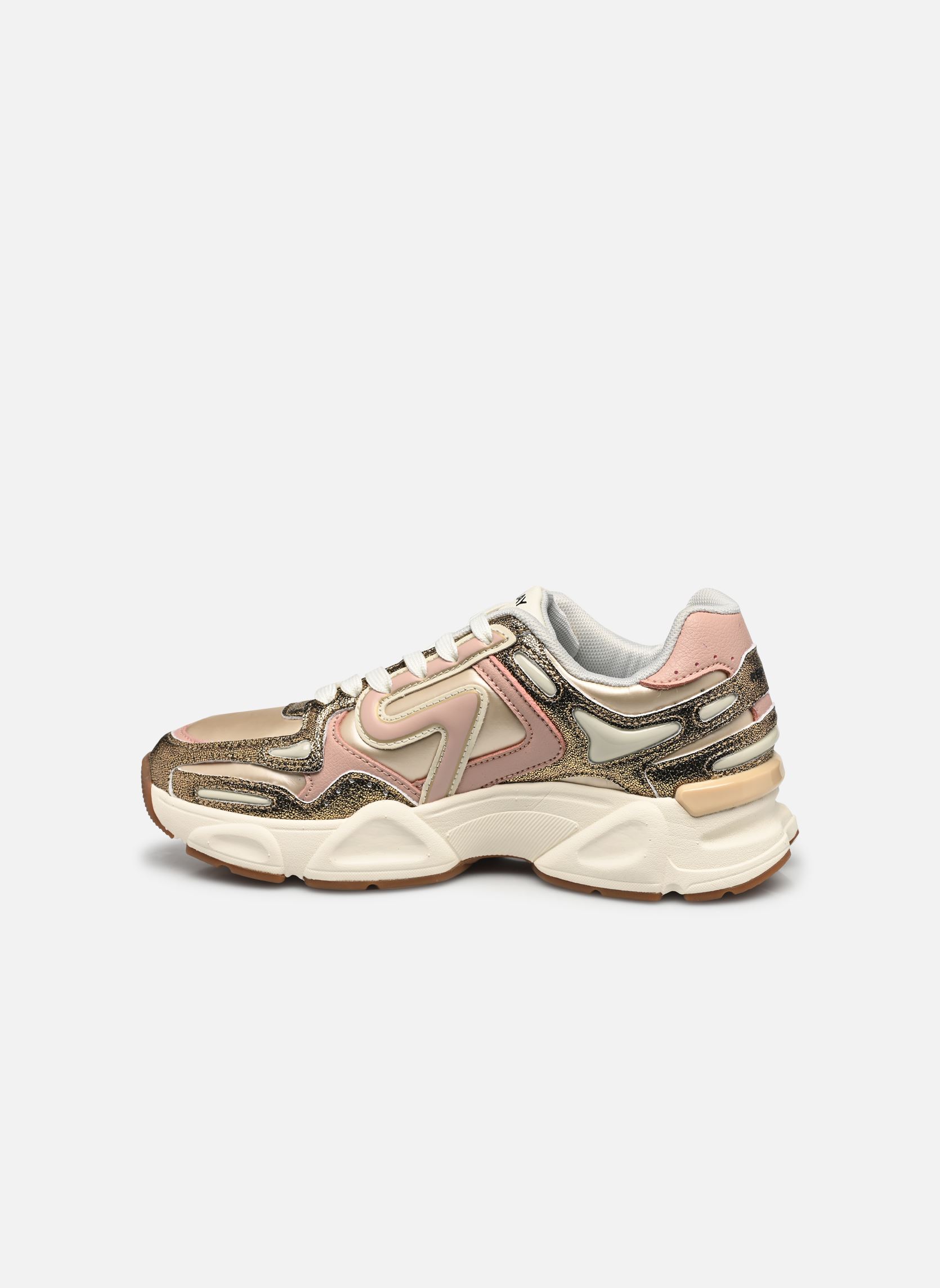 Niedrige Sneaker Destiny W Light damen gold und bronze Replay Niedrige Sneaker Destiny W Light damen gold und bronze PLATIN/PINK