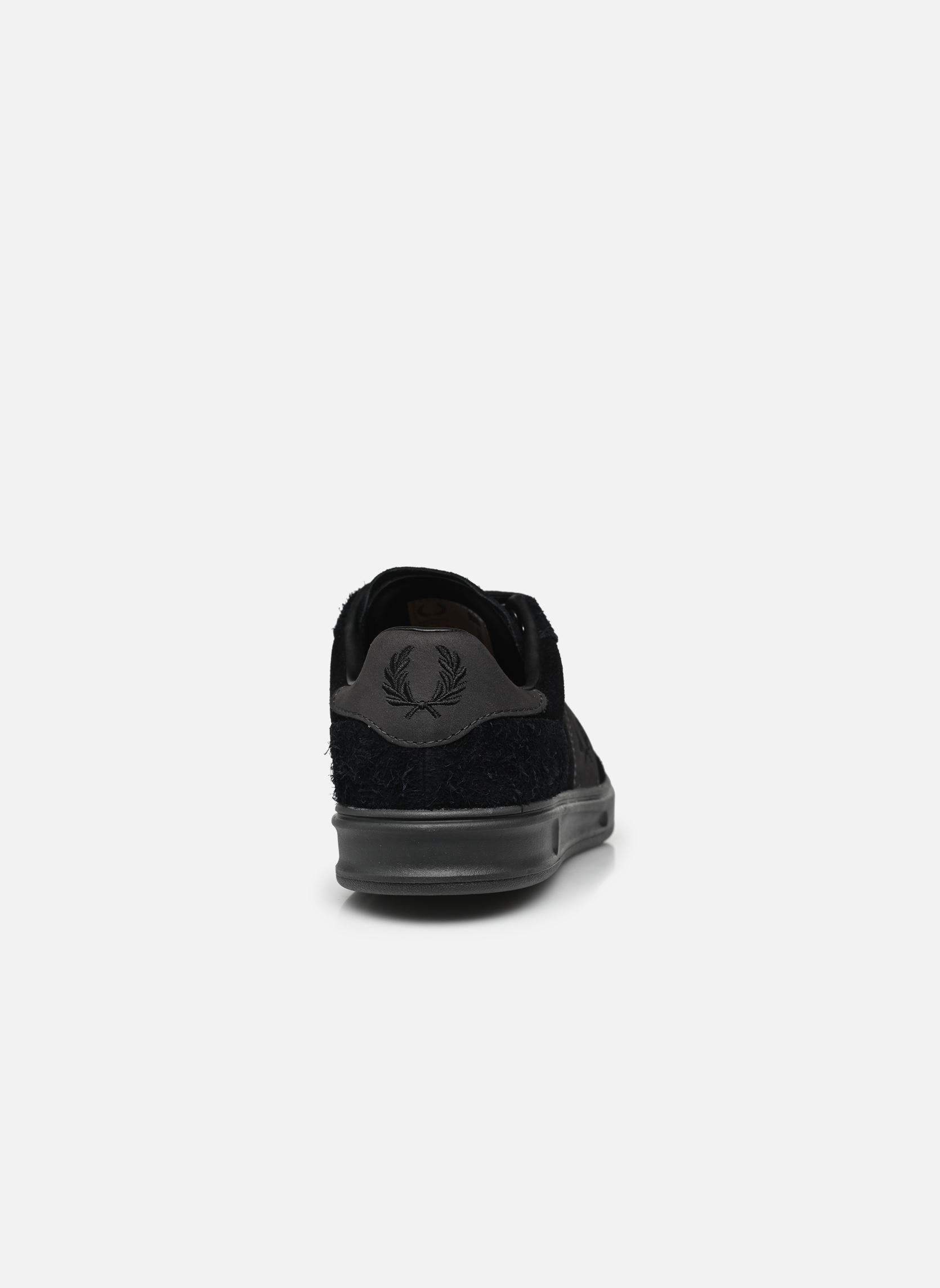 Sneaker B4 SUEDE herren schwarz Fred Perry Sneaker B4 SUEDE herren schwarz BLACK / ANCHOR GREY