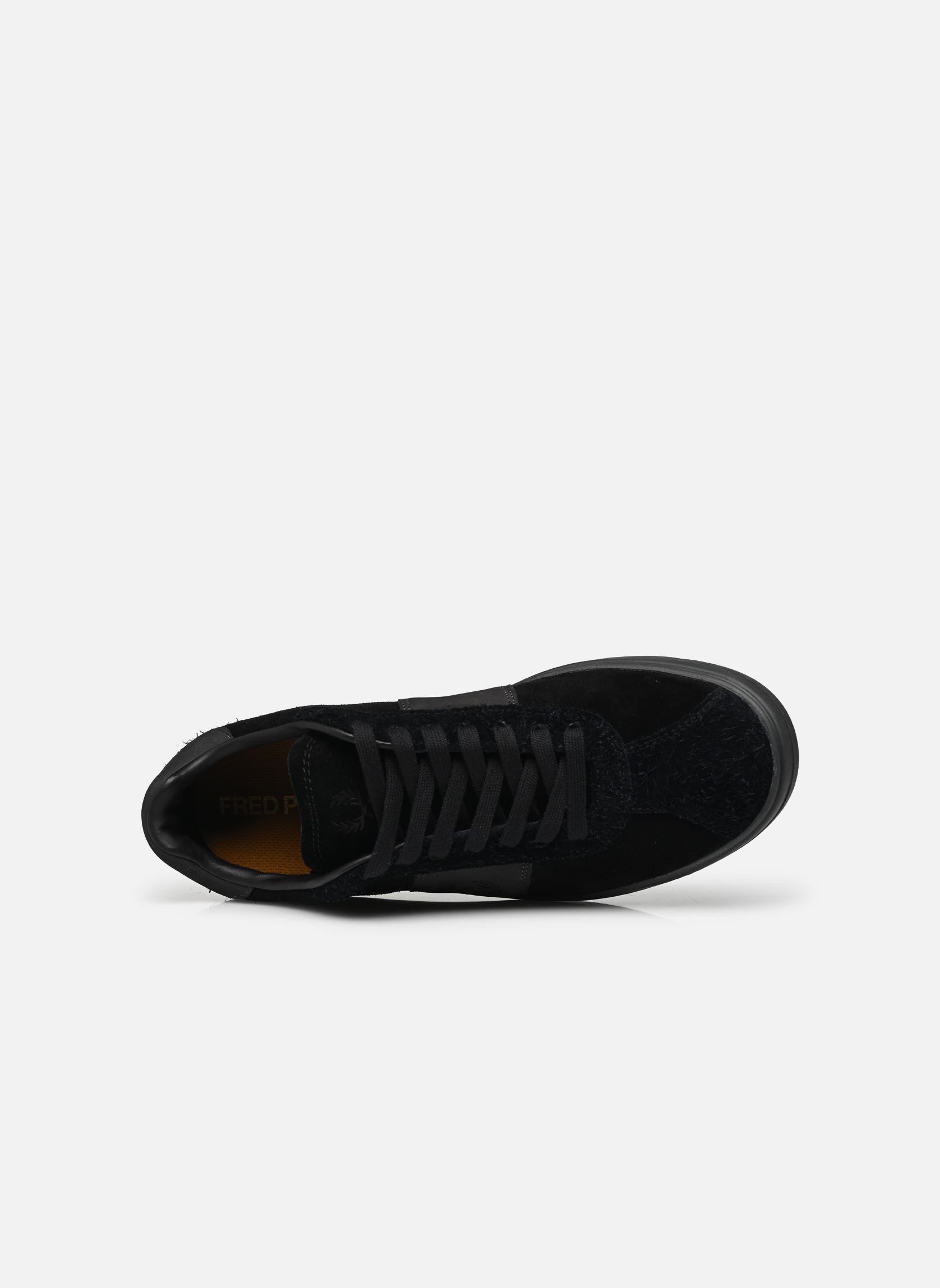 Sneaker B4 SUEDE herren schwarz Fred Perry Sneaker B4 SUEDE herren schwarz BLACK / ANCHOR GREY