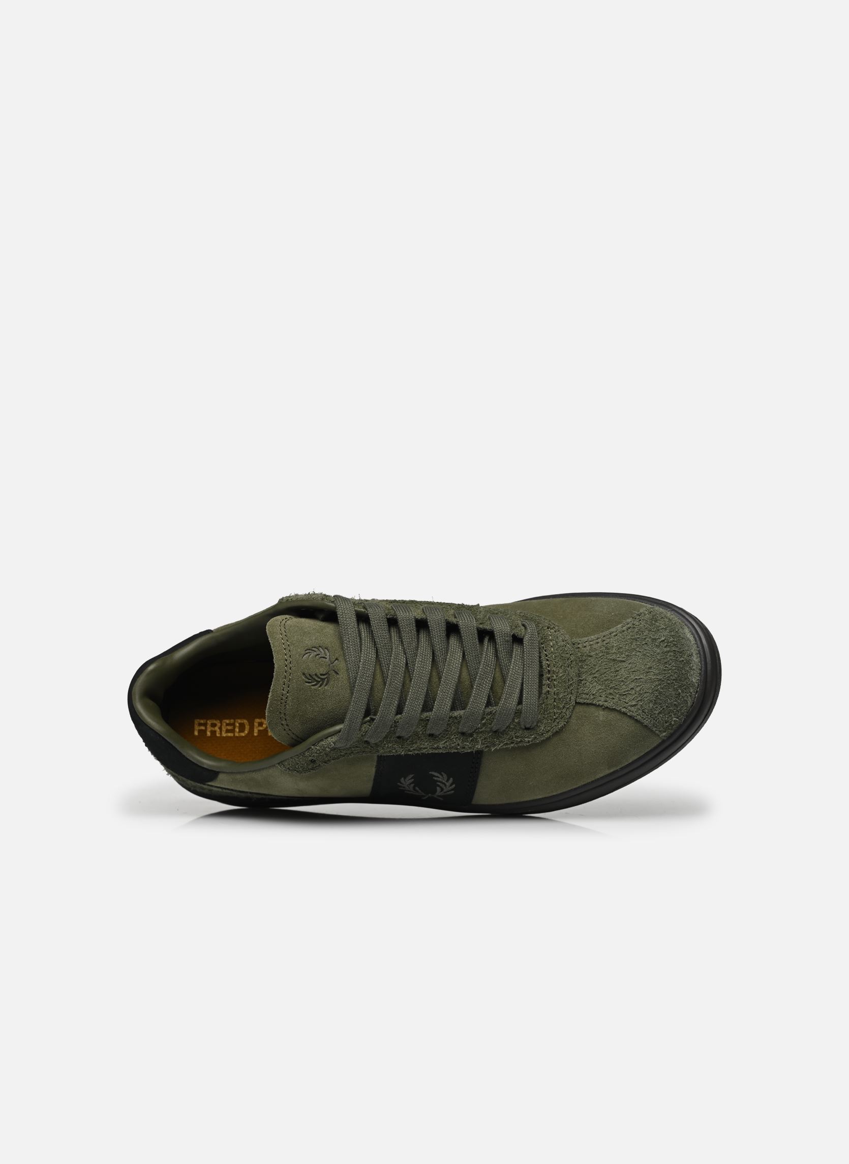 Baskets B4 SUEDE homme blanc Fred Perry Baskets B4 SUEDE homme blanc ECRU / SNOW WHITE
