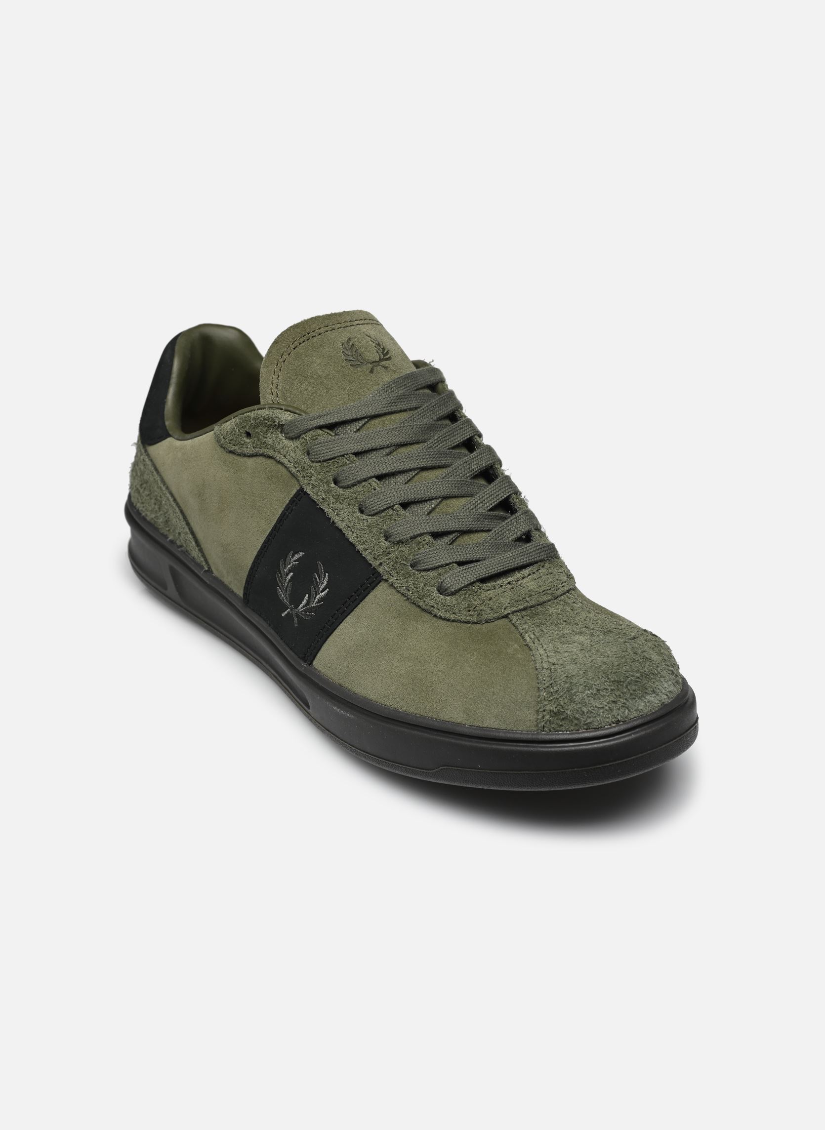 Baskets B4 SUEDE homme blanc Fred Perry Baskets B4 SUEDE homme blanc ECRU / SNOW WHITE