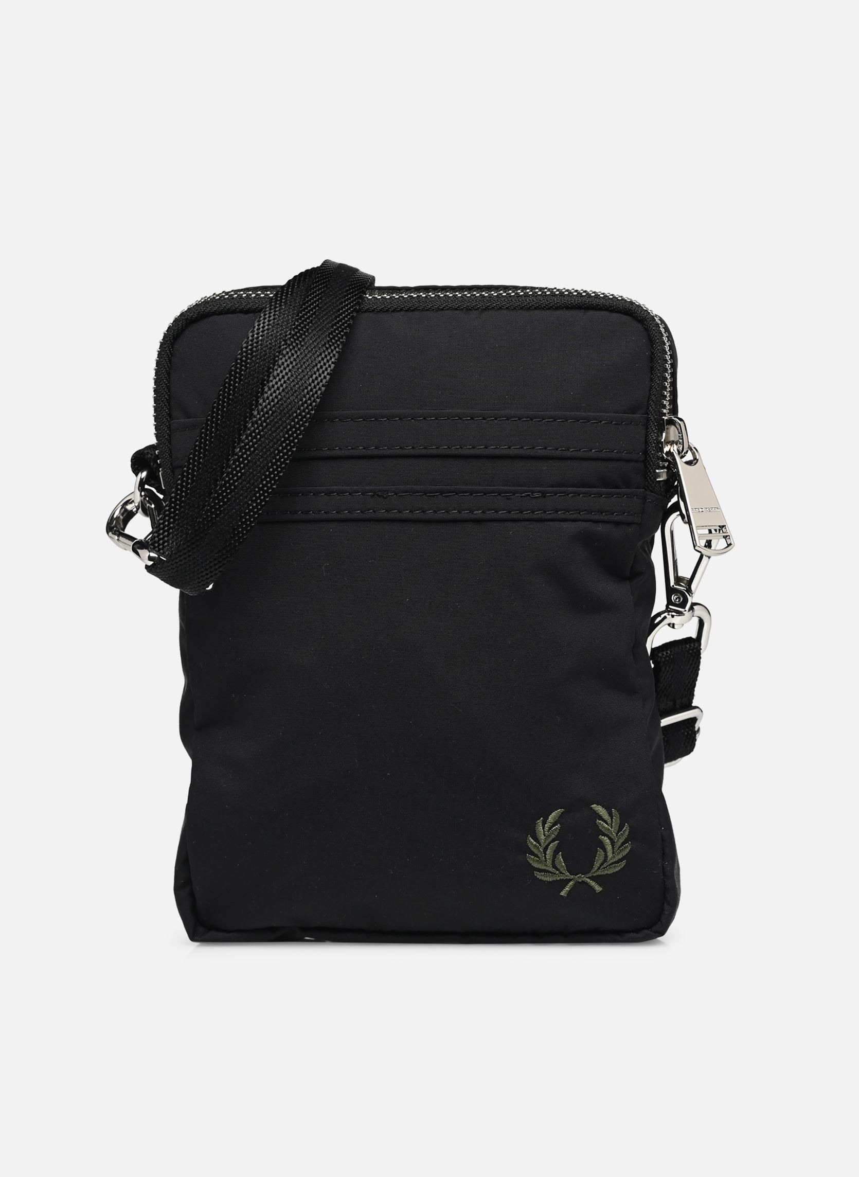 Taschen NYLON TWIN TIPPED SMALL BAG herren schwarz Fred Perry Taschen NYLON TWIN TIPPED SMALL BAG herren schwarz Black
