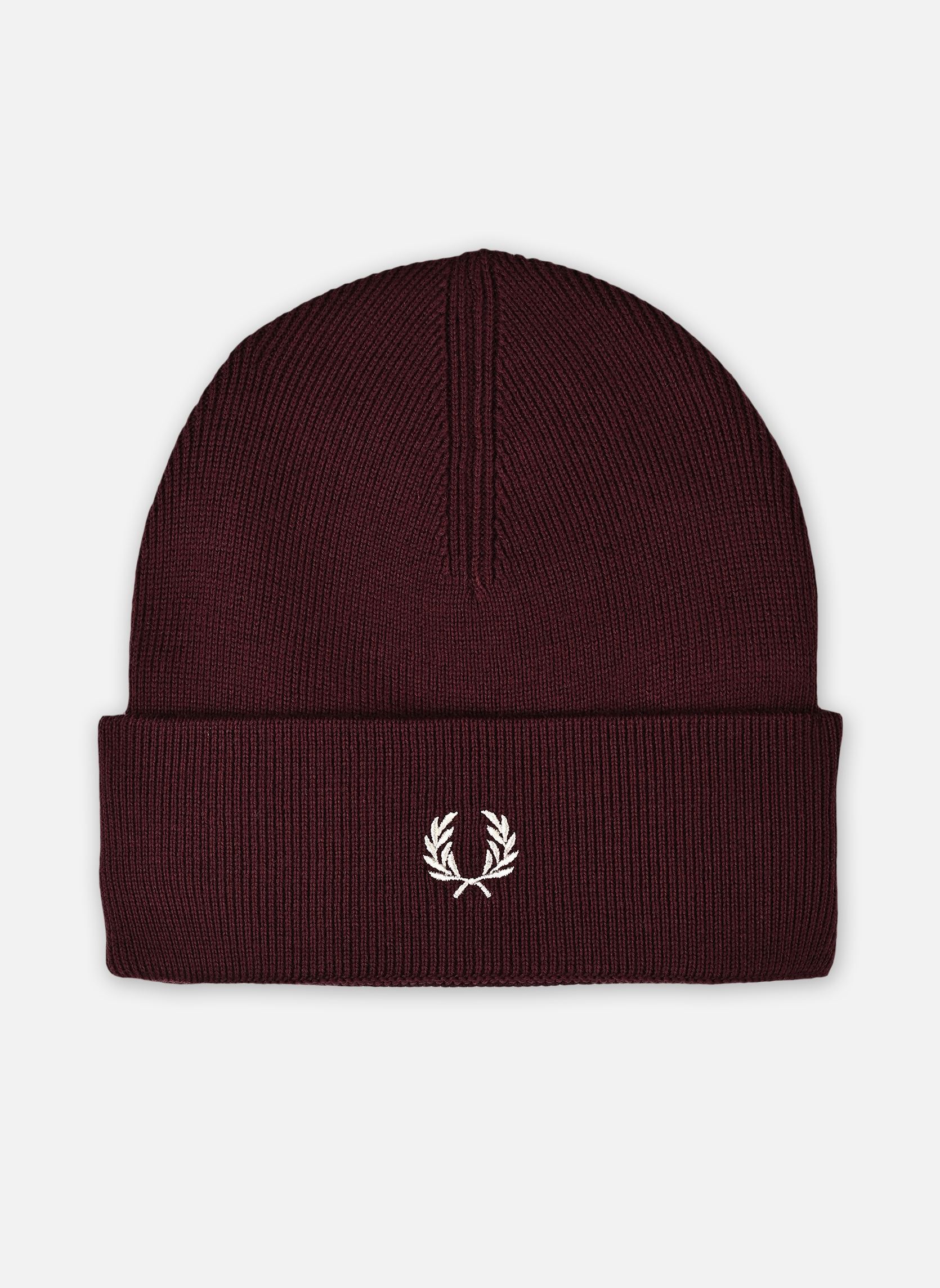 Mutsen CLASSIC BEANIE bordeaux Fred Perry Mutsen CLASSIC BEANIE bordeaux Oxblood