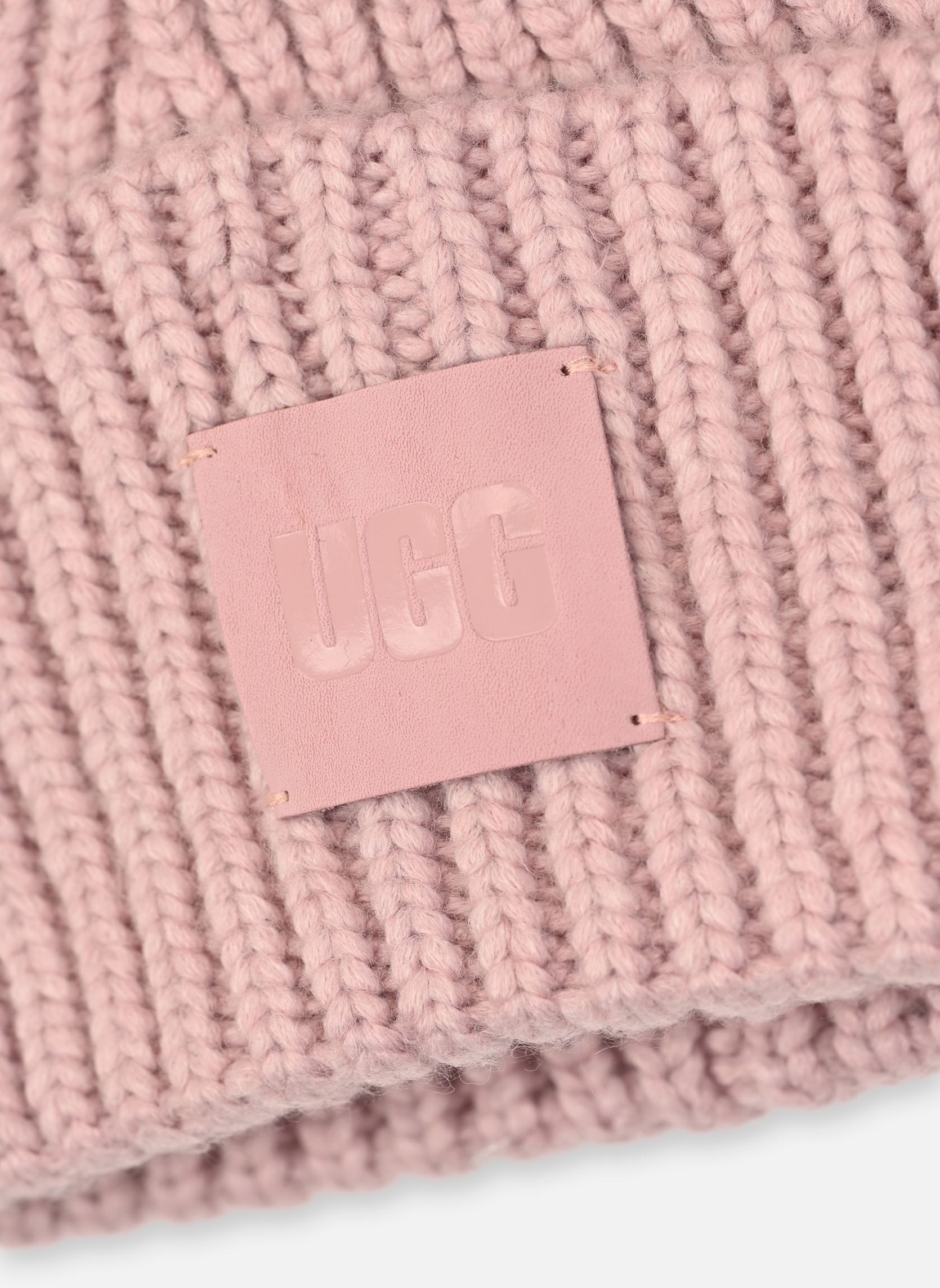 Bonnets U CHUNKY RIB BEANIE femme rose UGG Bonnets U CHUNKY RIB BEANIE femme rose MAUVE