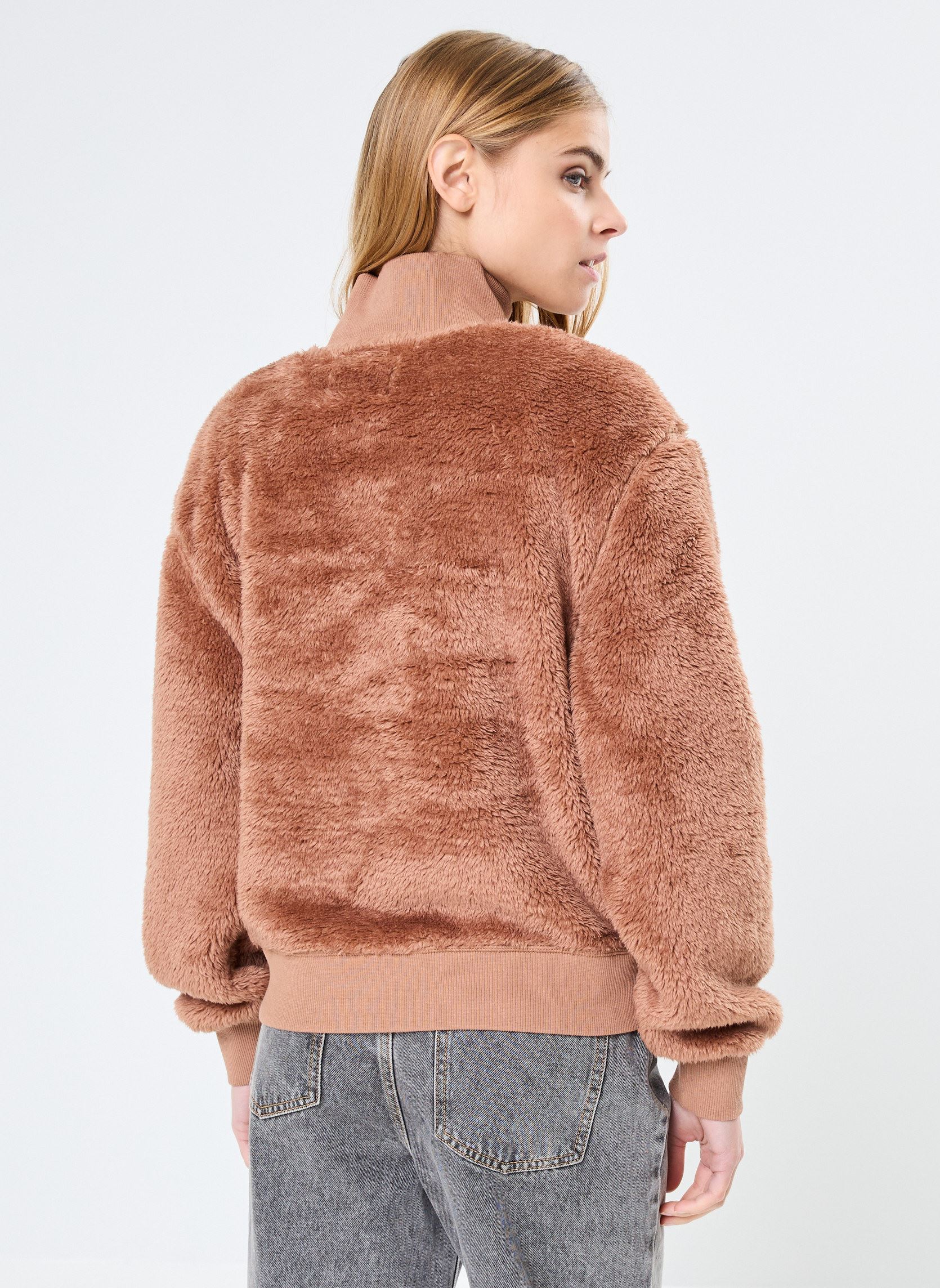 Sweats zippés W JANEANN HALF ZIP femme marron UGG Sweats zippés W JANEANN HALF ZIP femme marron CEDAR BARK