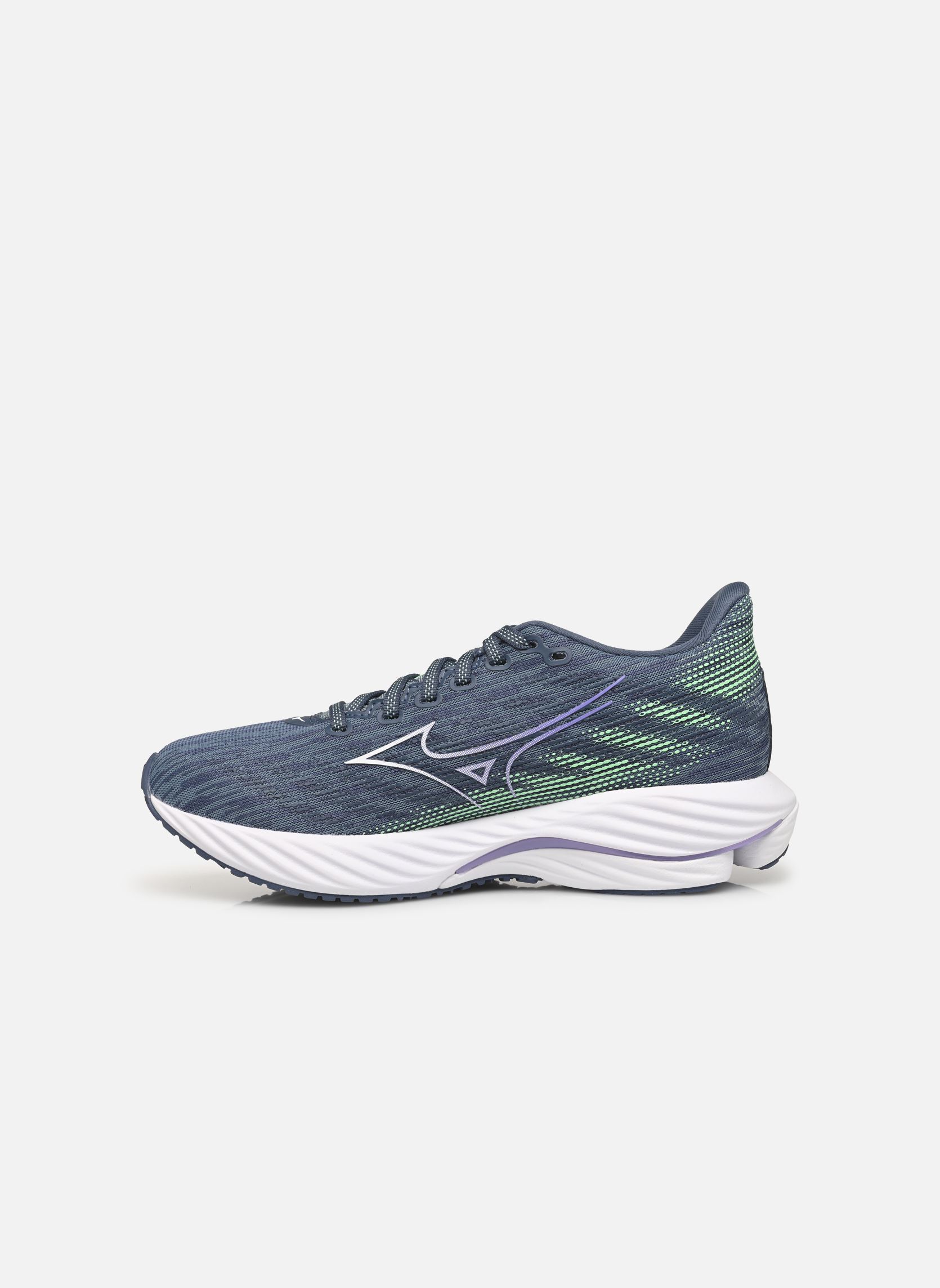 Sportschuhe WAVE RIDER 28 W damen grau Mizuno Sportschuhe WAVE RIDER 28 W damen grau Citadel/White/Neo Mint