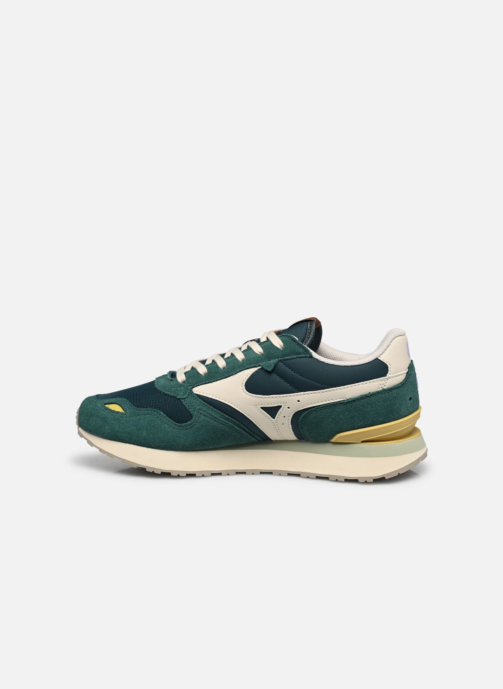Baskets running MIZUNO RB87 M homme vert Mizuno Baskets running MIZUNO RB87 M homme vert DARK SEA/PRISTINE/OLIVE NITE
