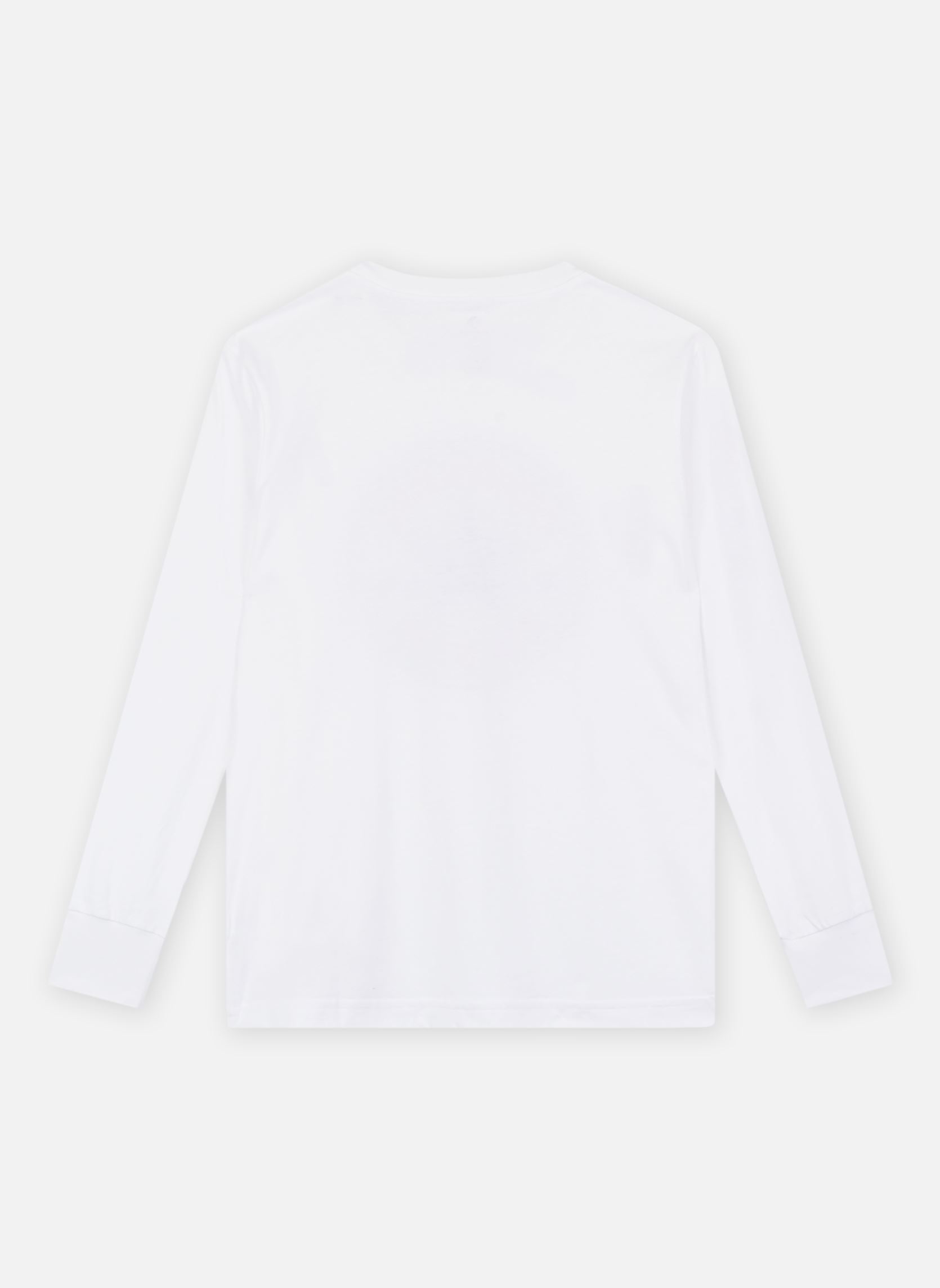 Langarm-T-Shirts Cnvb Chuck Patch Ls Tee jungen weiß Converse Apparel Langarm-T-Shirts Cnvb Chuck Patch Ls Tee jungen weiß White