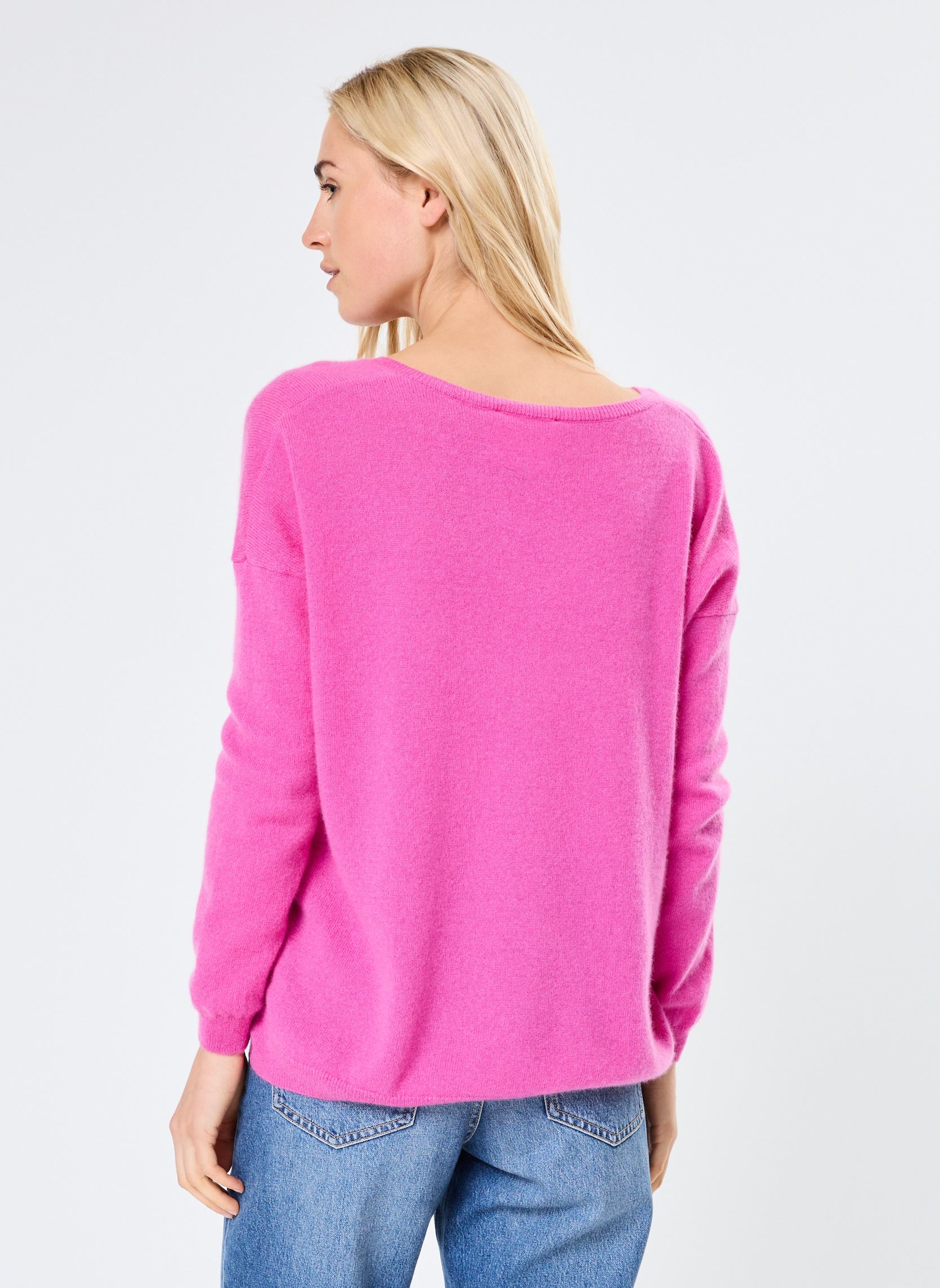 Pulls ANGELE femme rose Absolut Cashmere Pulls ANGELE femme rose ROSEBUD