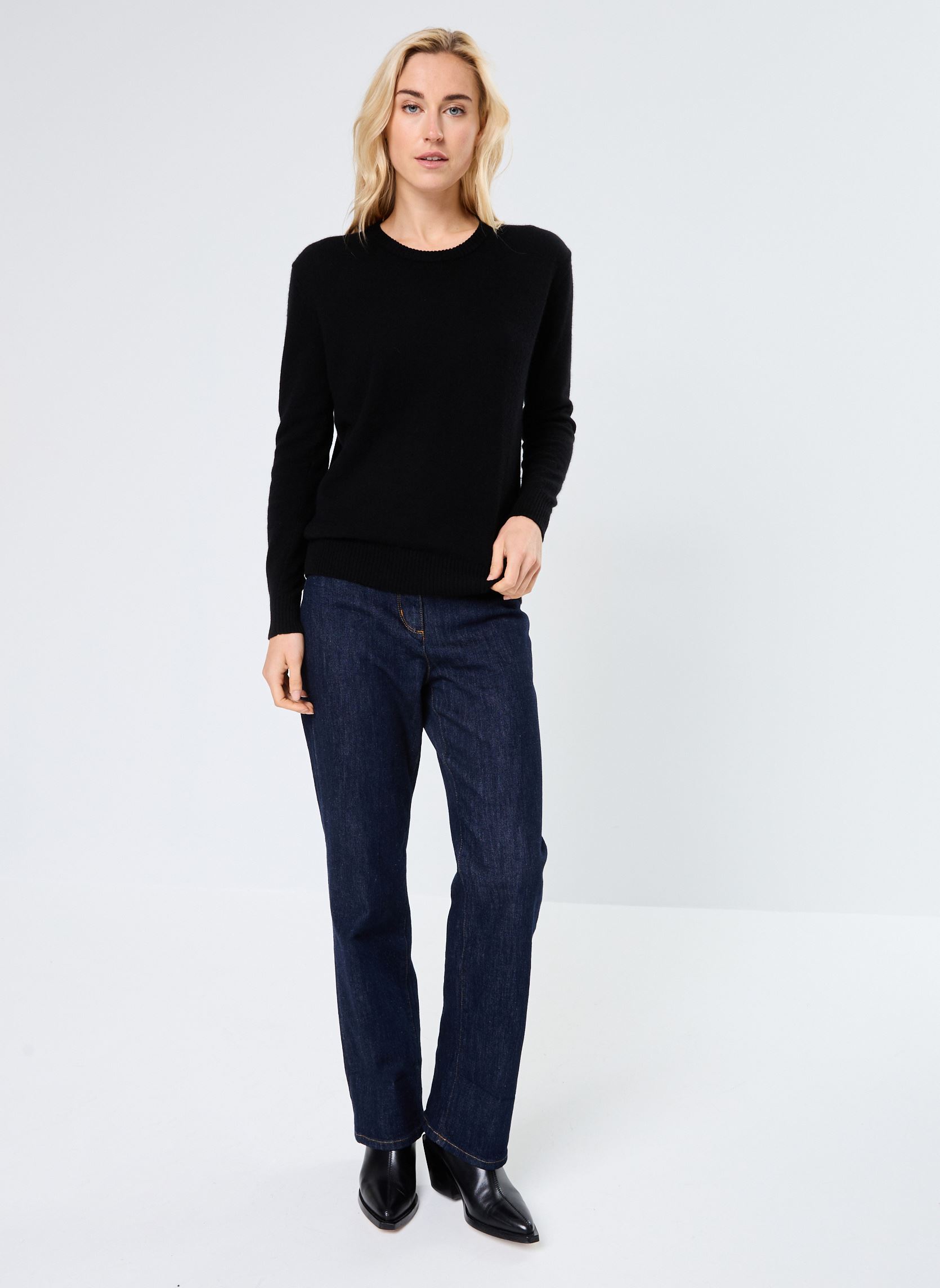 Pullover YSEE damen schwarz Absolut Cashmere Pullover YSEE damen schwarz BLACK