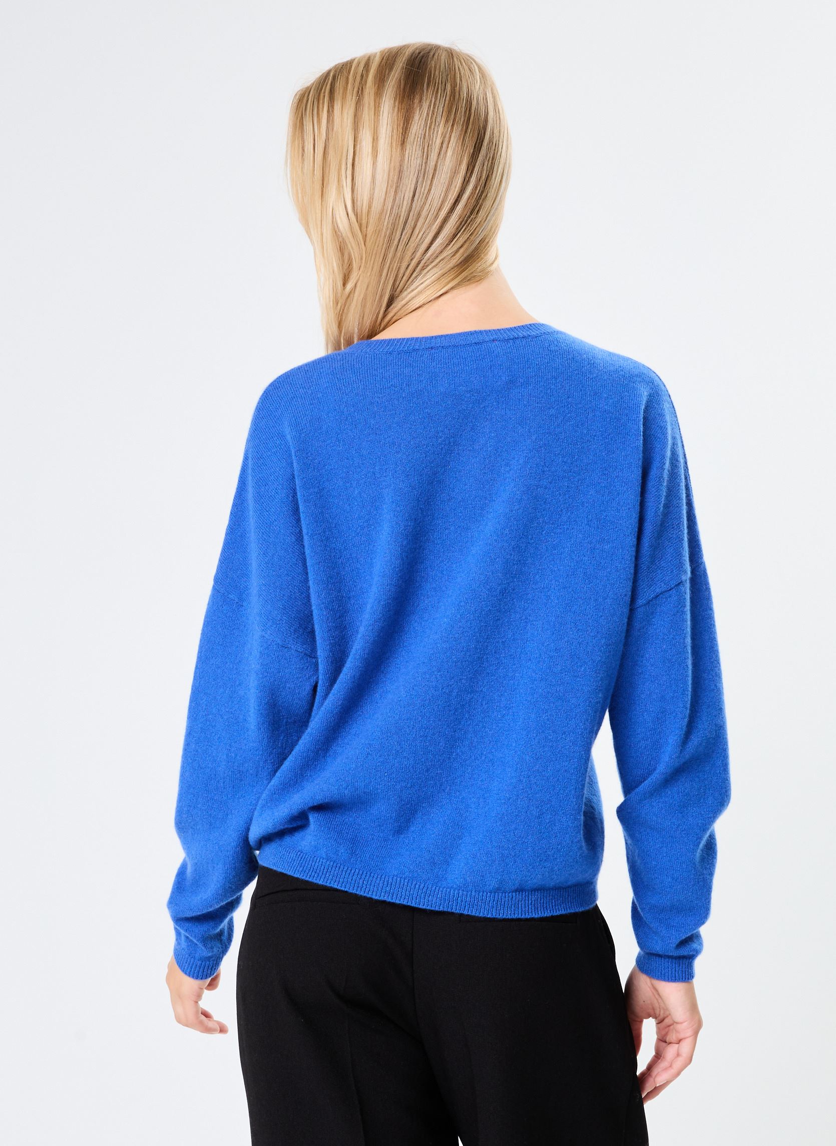 Truien KAIRA dames blauw Absolut Cashmere Truien KAIRA dames blauw FAIRY BLUE